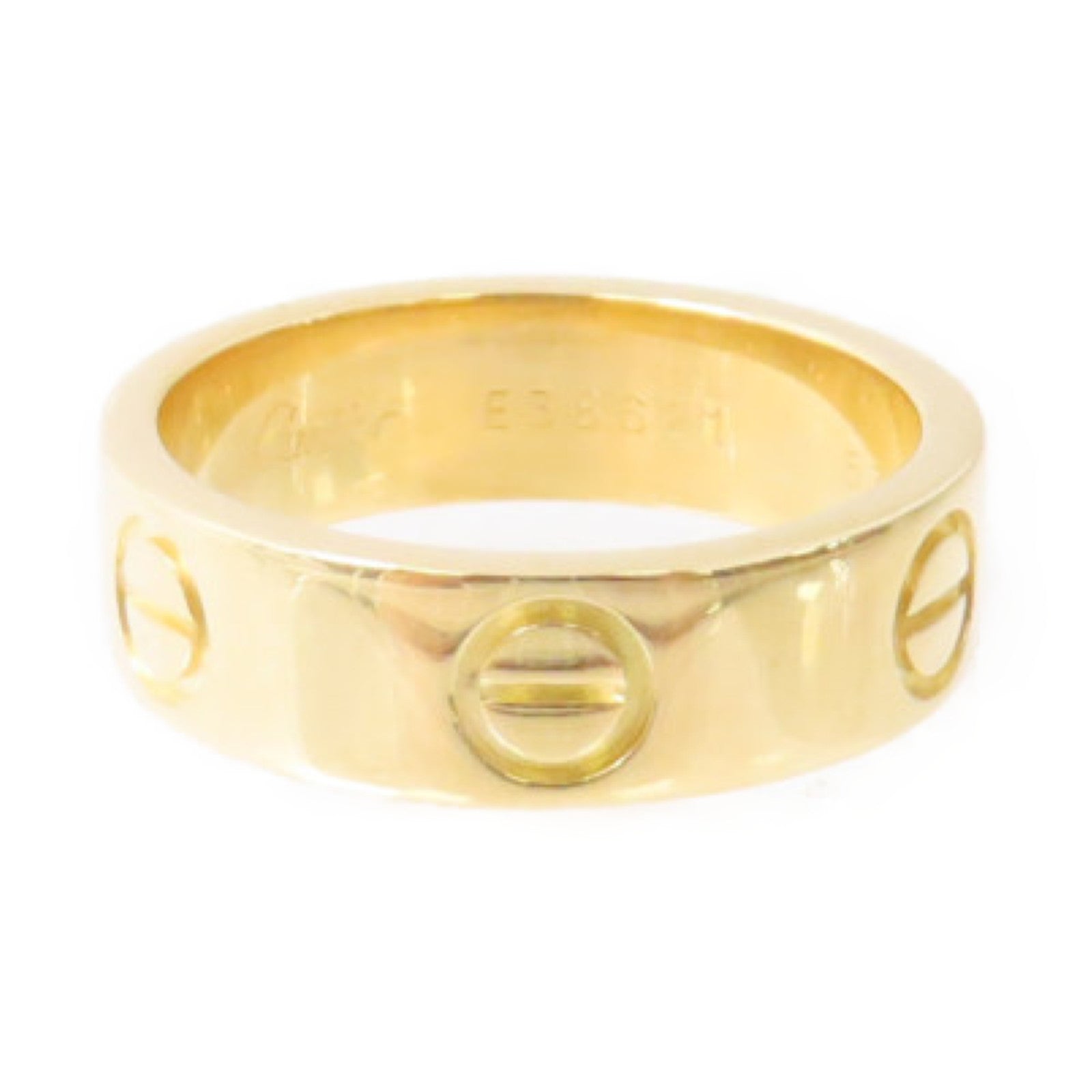 CARTIER 18K黃金Love Ring戒指Cartier#53/US#6.25