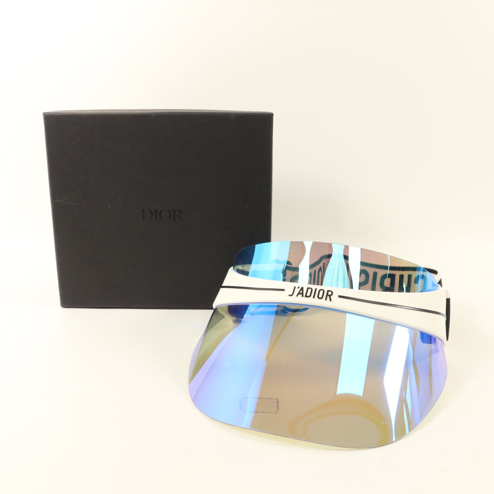 Dior PVC/棉布Visor Hat遮陽帽