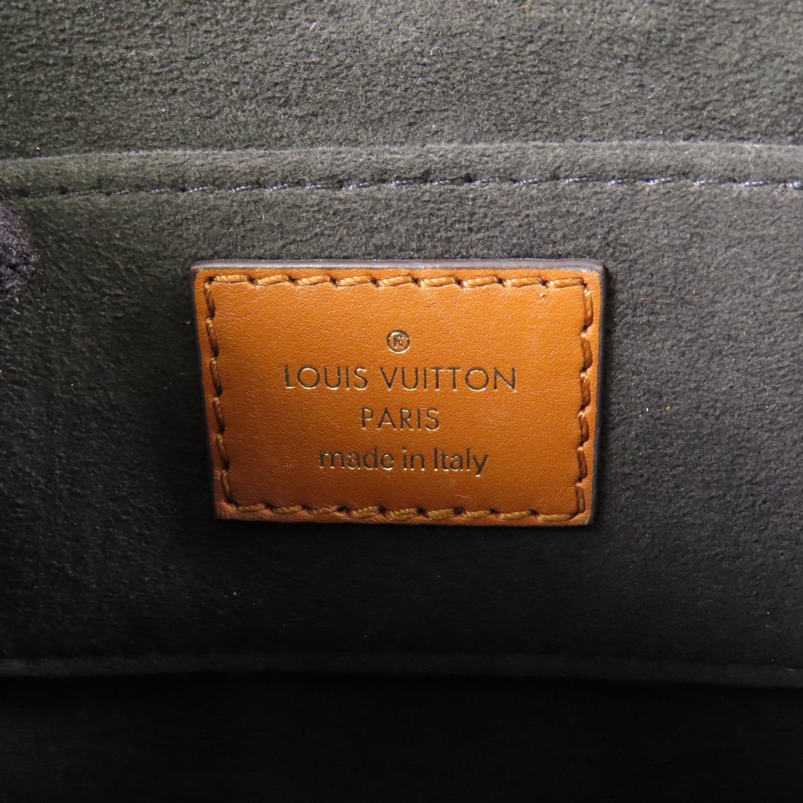 LOUIS VUITTON LV GHW Mini Dauphine Shoulder Bag M44580 Monogram Reverse Brown