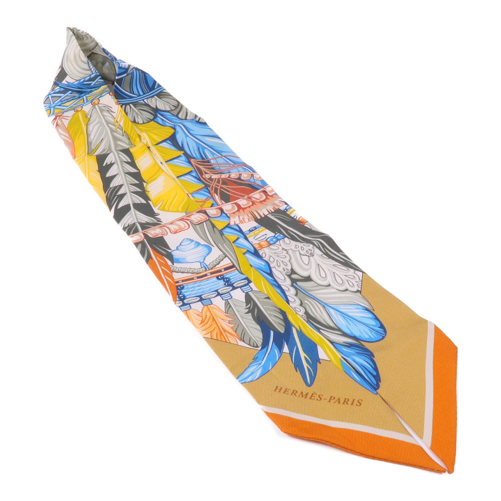 HERMES 絲質Twilly絲巾