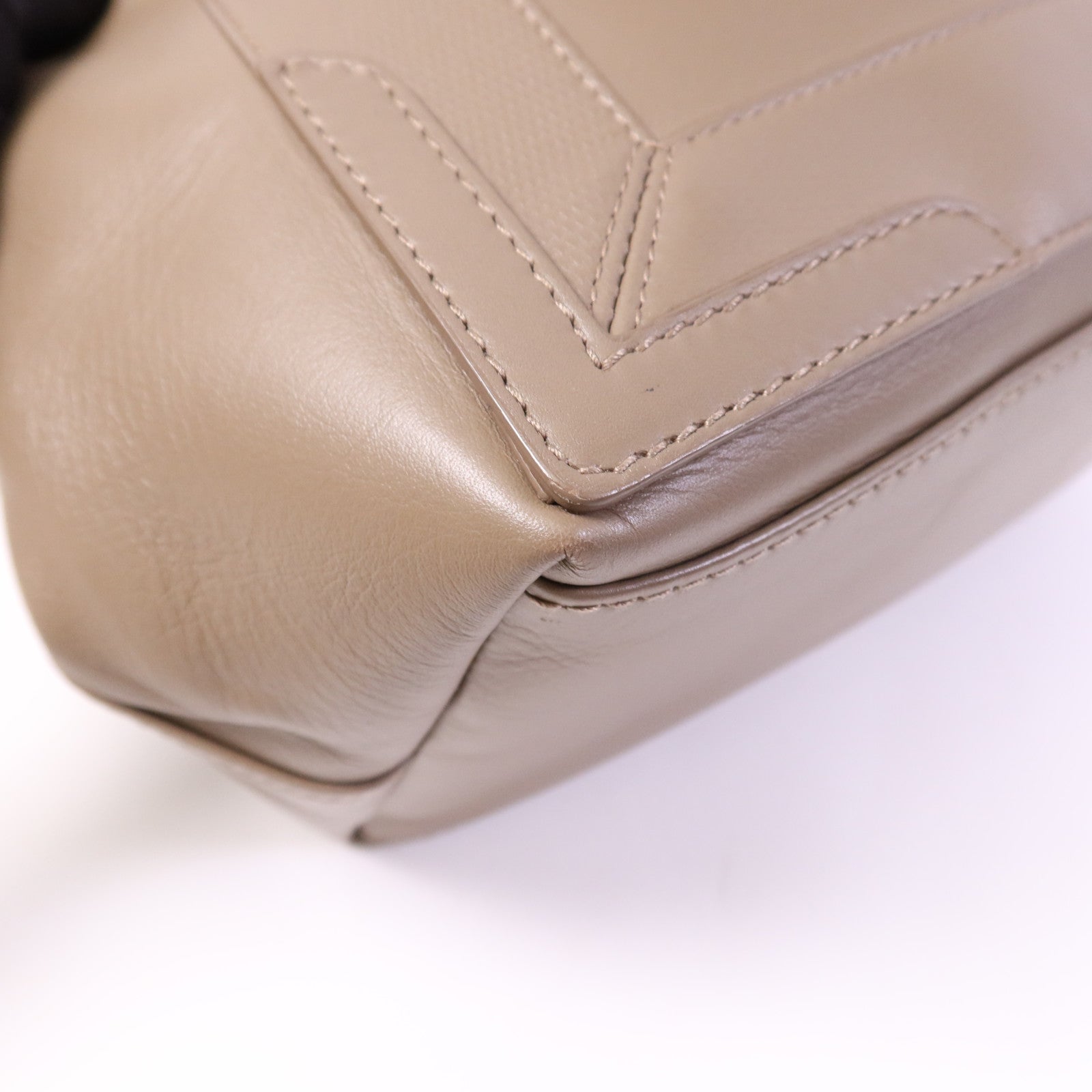 BALENCIAGA 【激減優惠】牛皮皮革Navy Cabas銀扣手挽袋