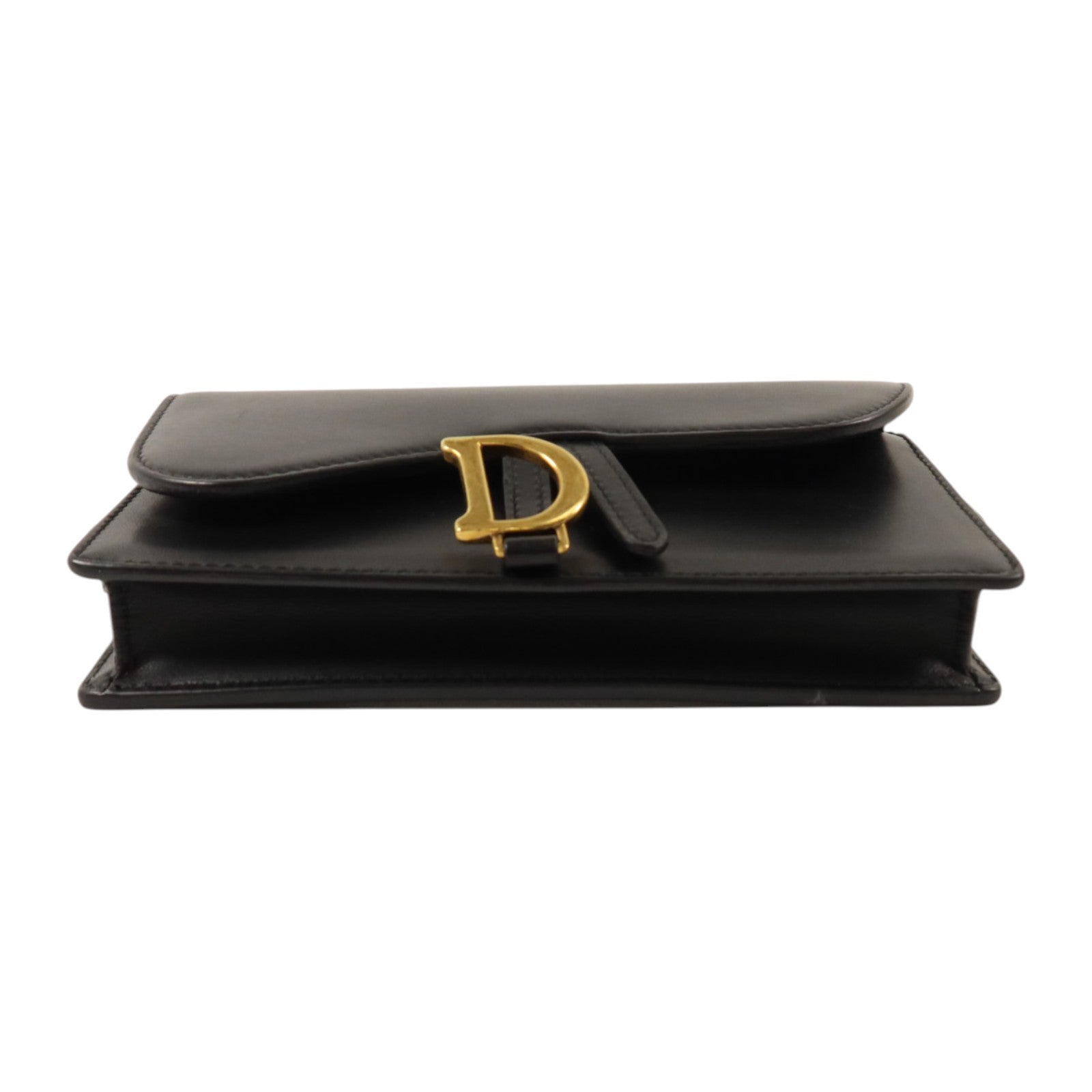 Dior 牛皮皮革Saddle Belt bag金扣腰包