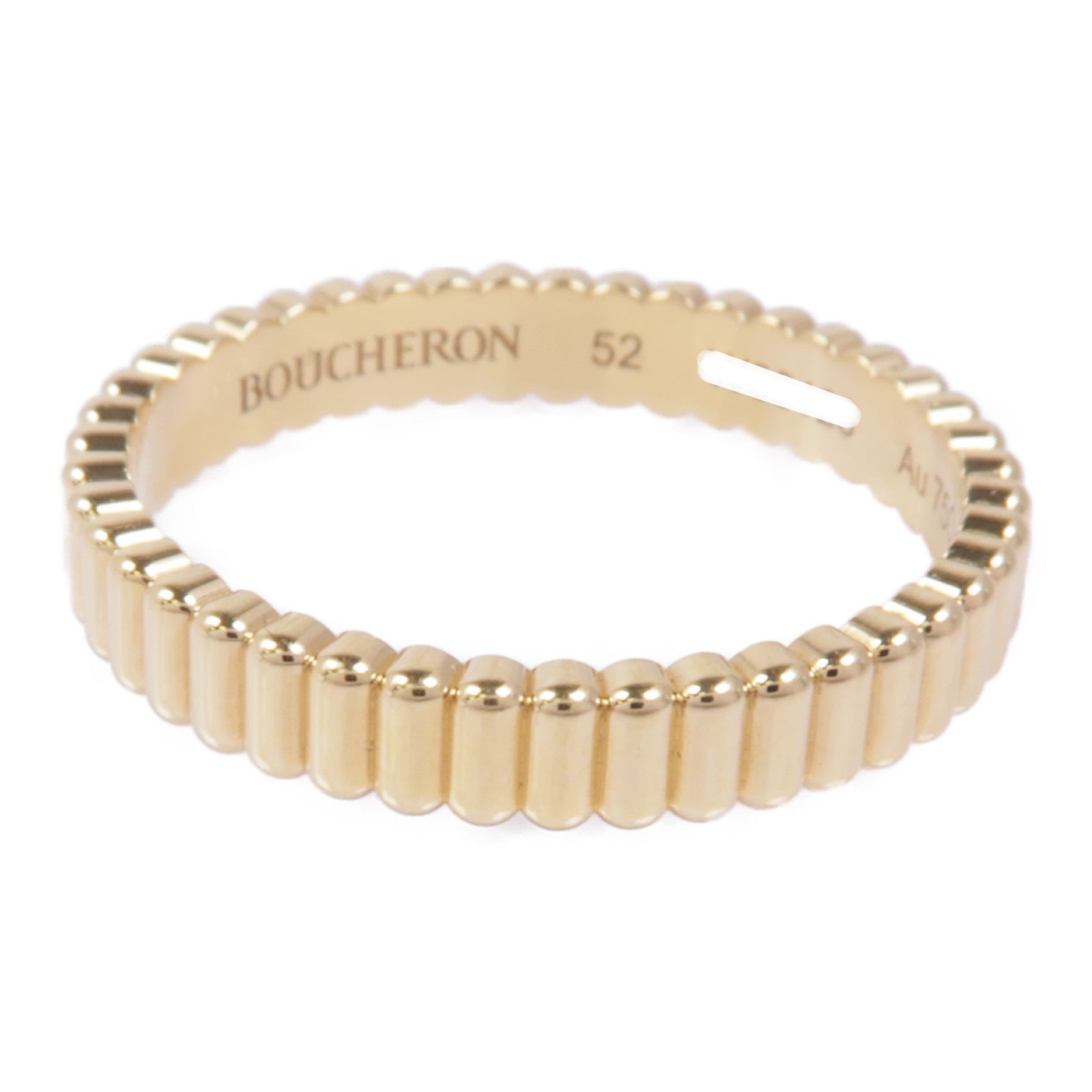 Boucheron 18K黃金Ring戒指Boucheron#52/US#6