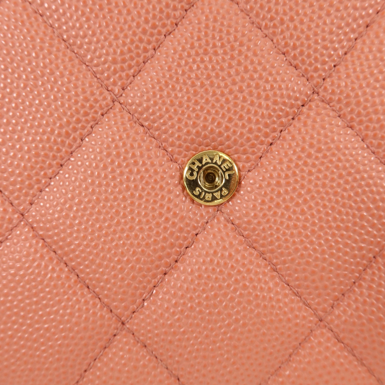 CHANEL 牛皮皮革CC Filigree Wallet錢包