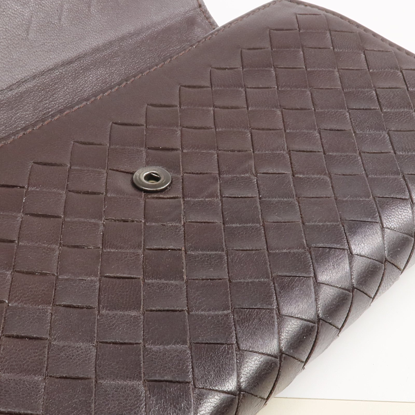 BOTTEGA VENETA 織紋皮革Long Wallet長錢包