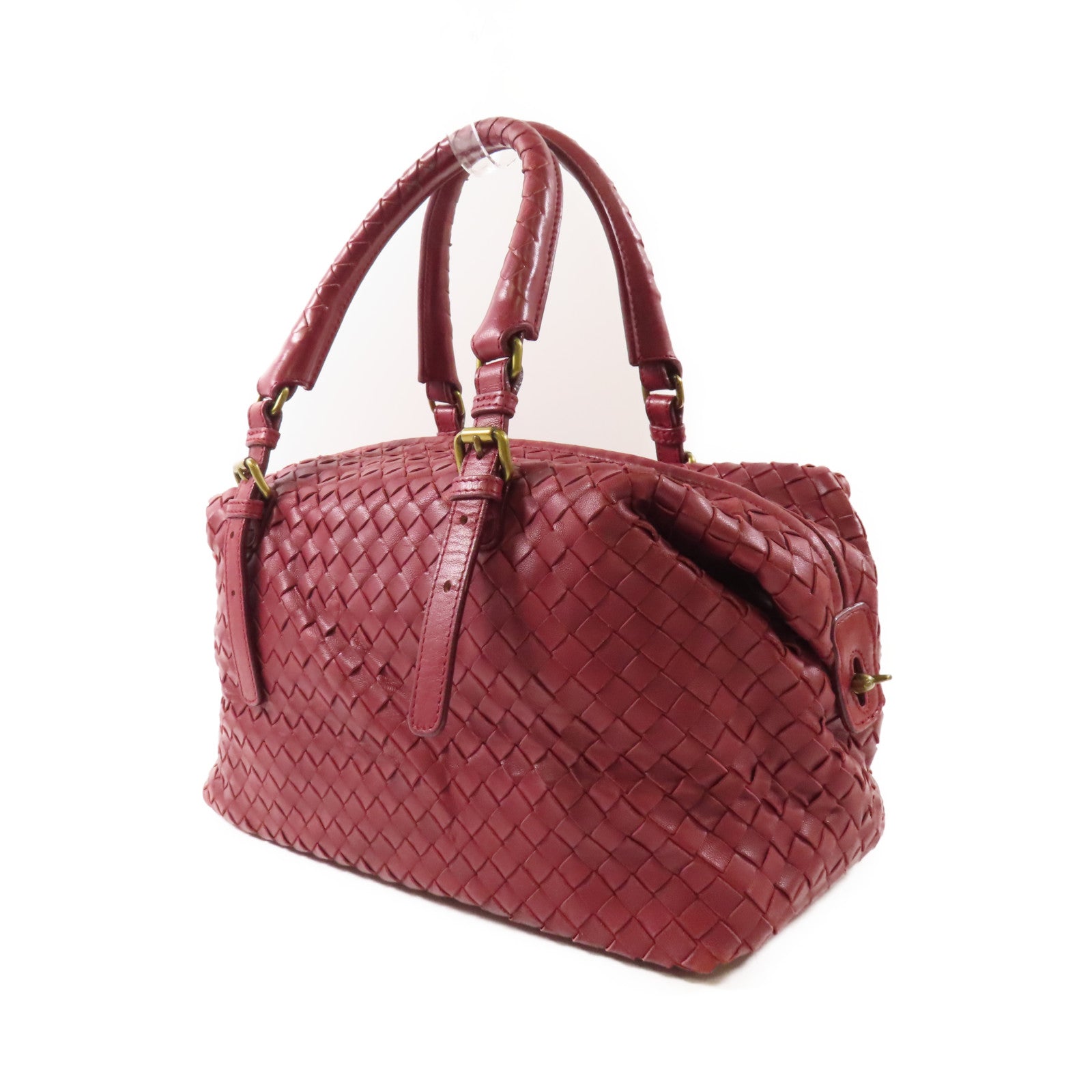 BOTTEGA VENETA 羊皮皮革Shoulder Bag金扣肩背袋