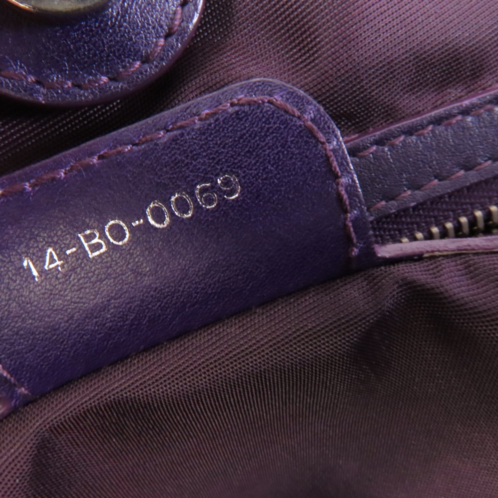 Dior 牛皮皮革Tote Bag銀扣肩背袋