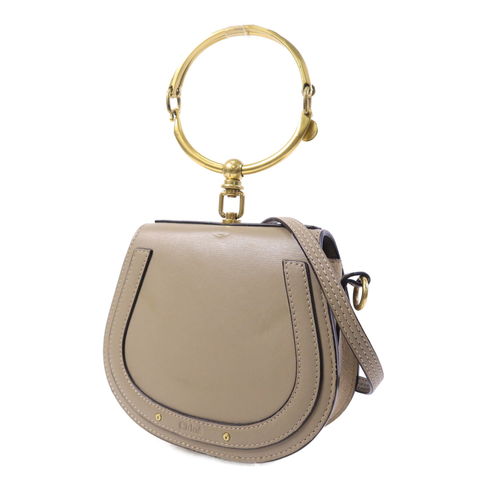 Chloe 牛皮皮革Small Nile Bracelet手挽肩背兩用袋