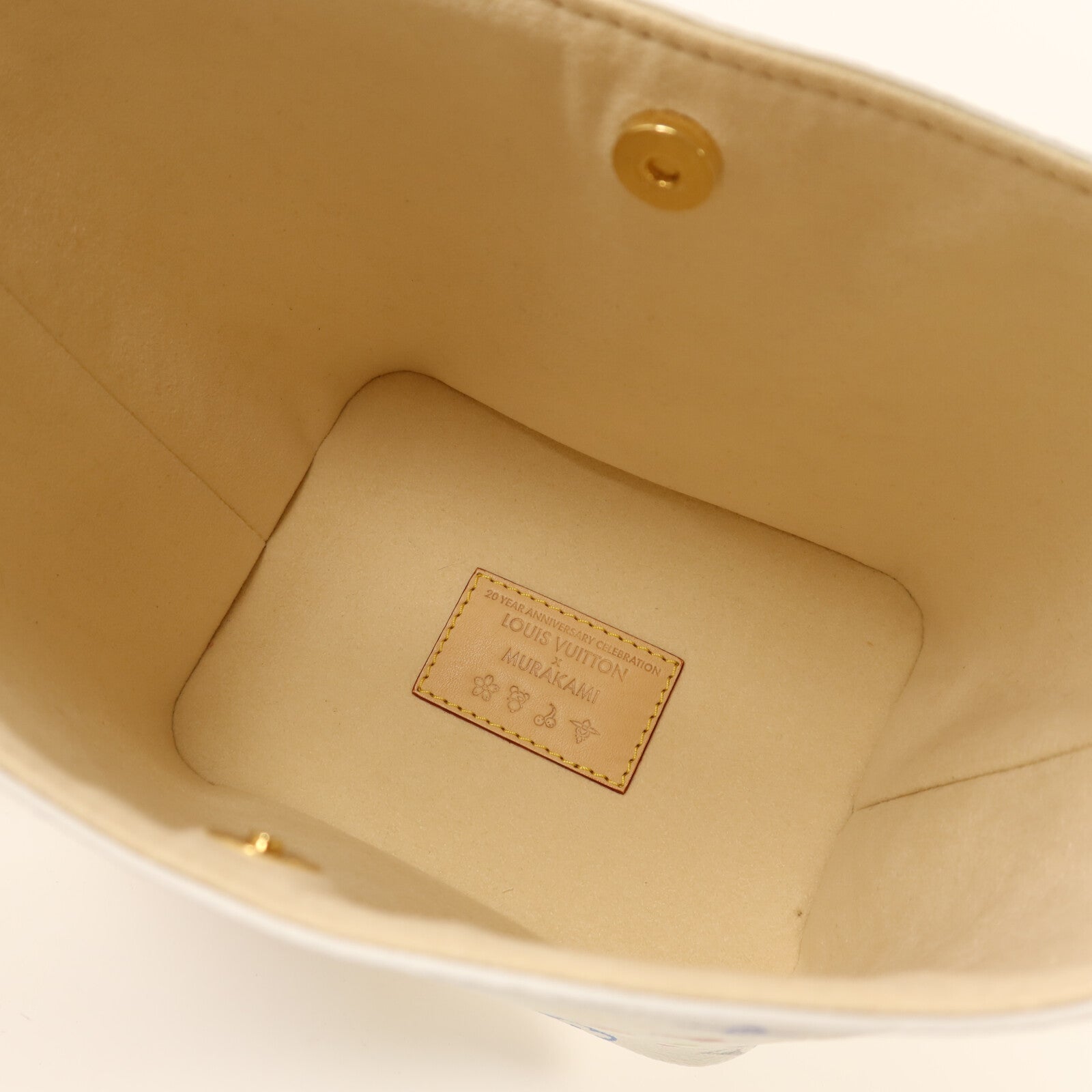 LOUIS VUITTON Monogram Multicolore LV x TM All In BB金扣手挽肩背兩用袋