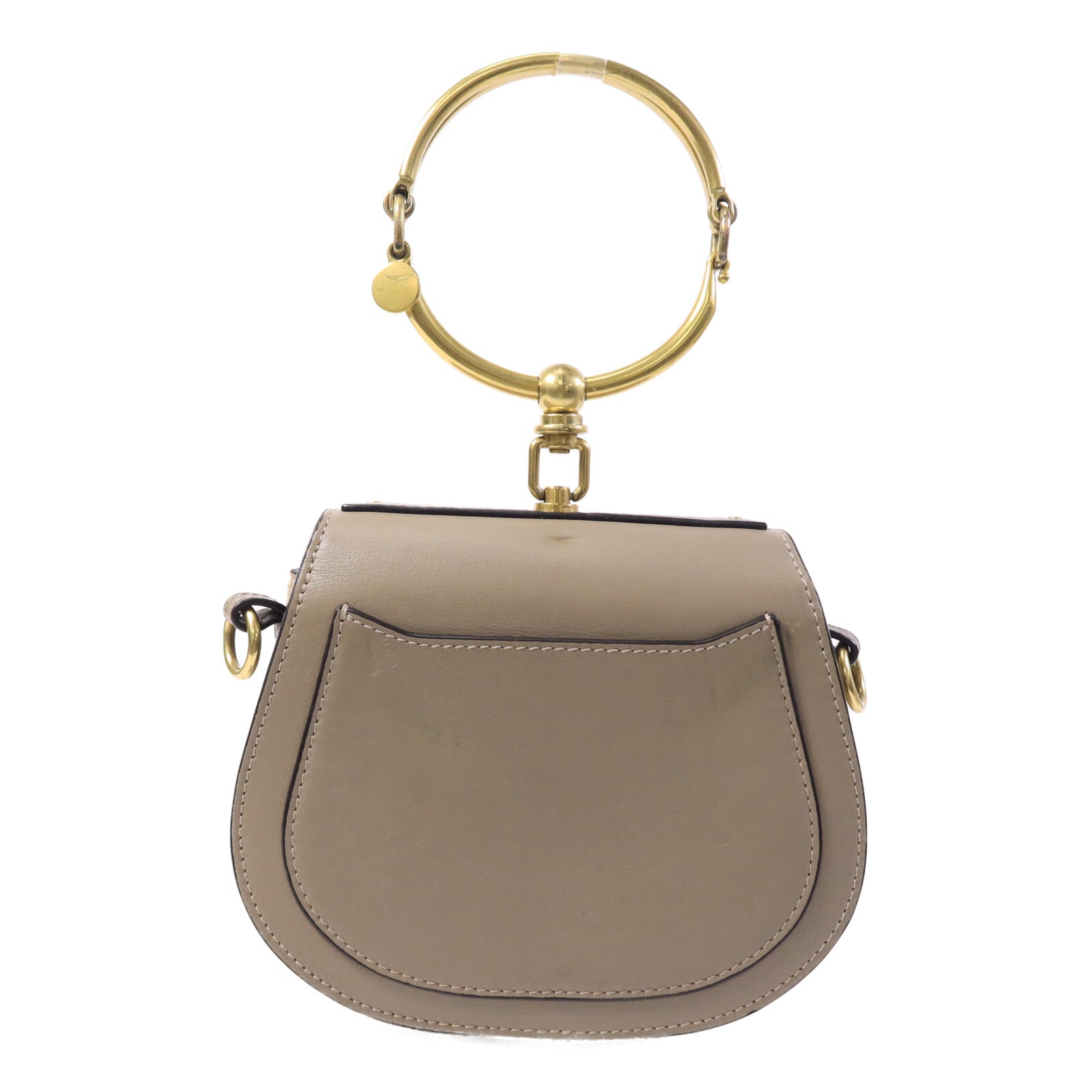 Chloe 牛皮皮革Small Nile Bracelet手挽肩背兩用袋