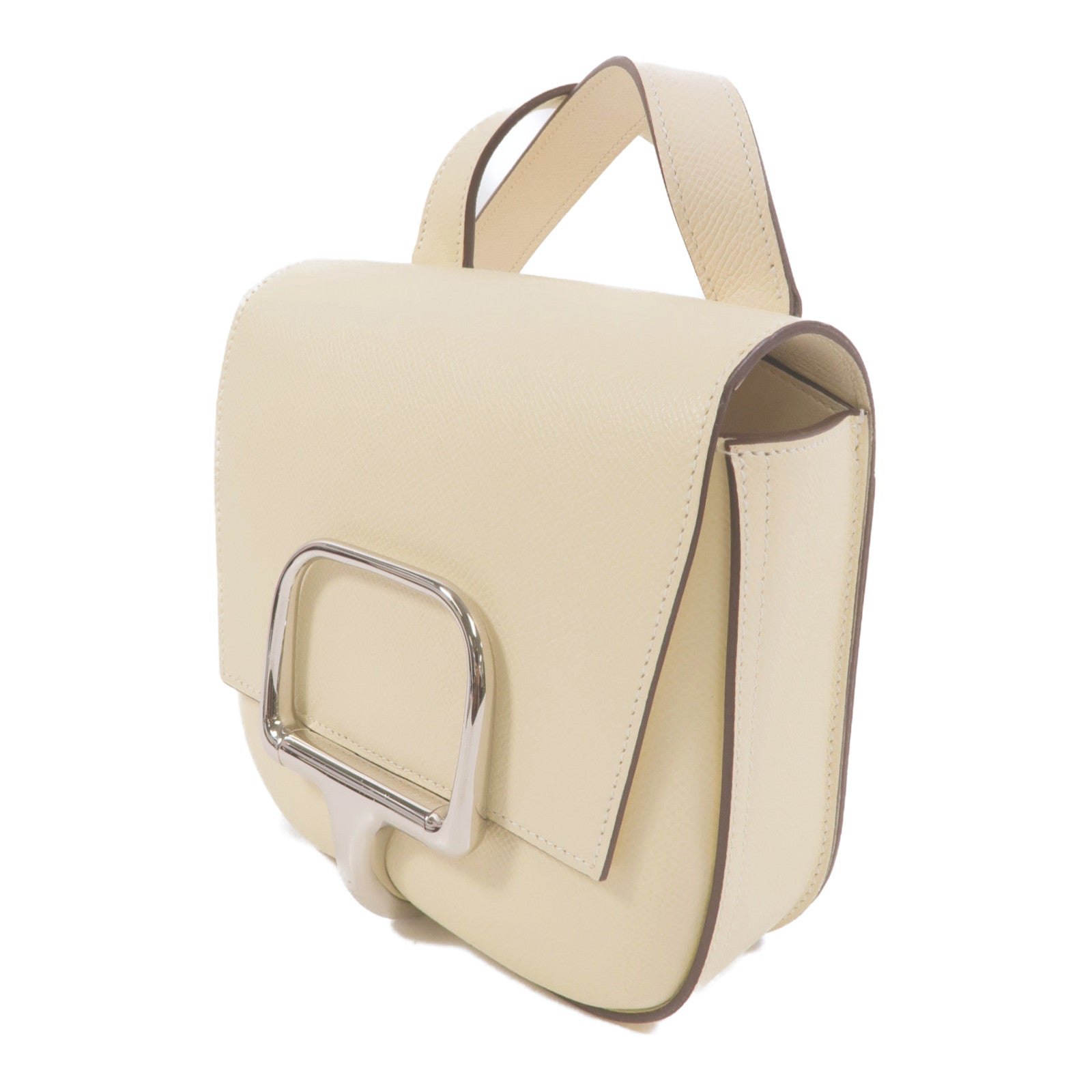 HERMES Epsom皮革Della Cavalleria Mini肩背袋Nata