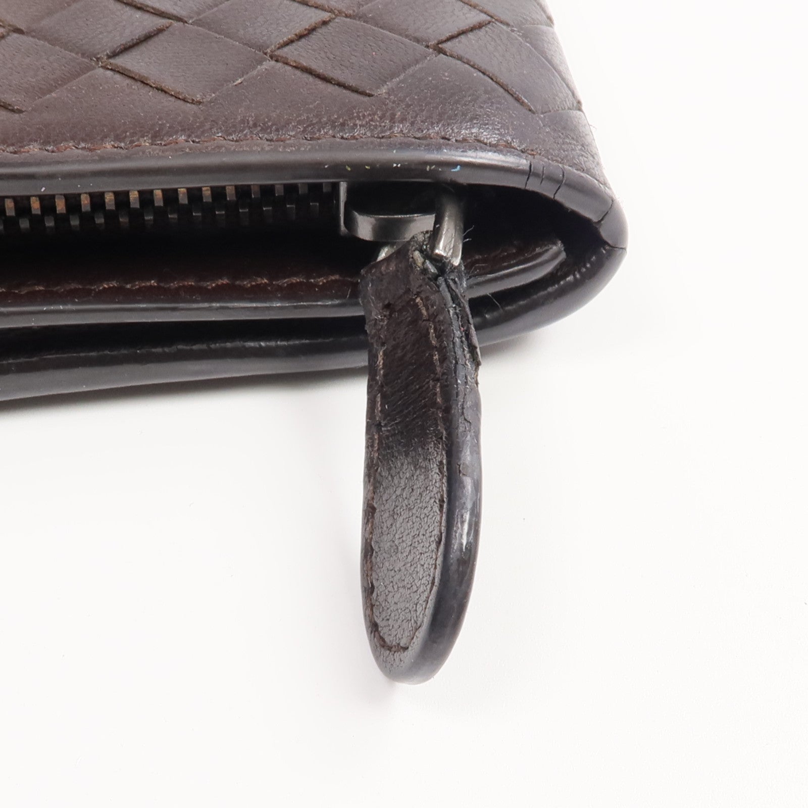 BOTTEGA VENETA 織紋皮革Long Wallet長錢包
