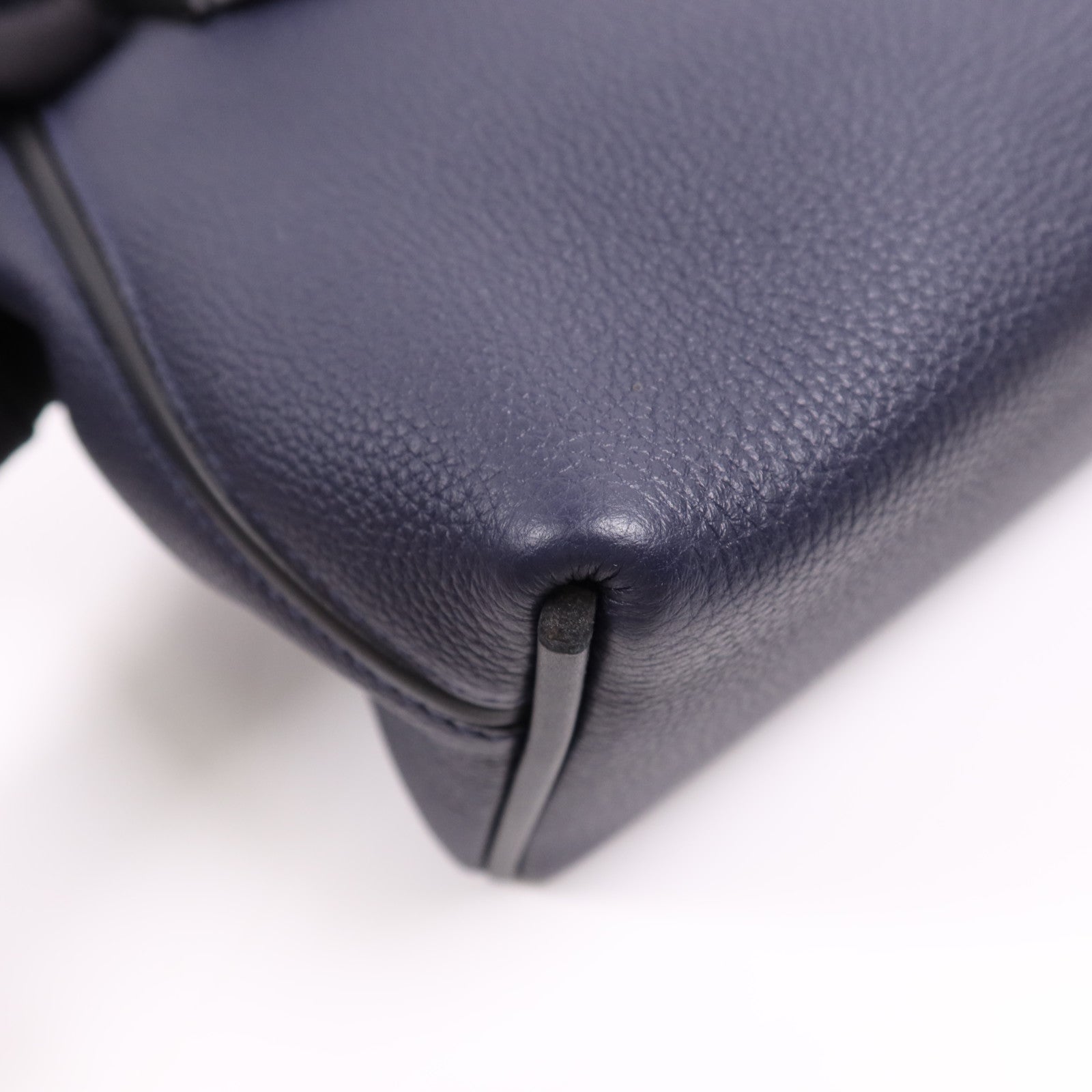 HERMES Togo皮革24/24 29cm銀扣手挽肩背兩用袋Caban