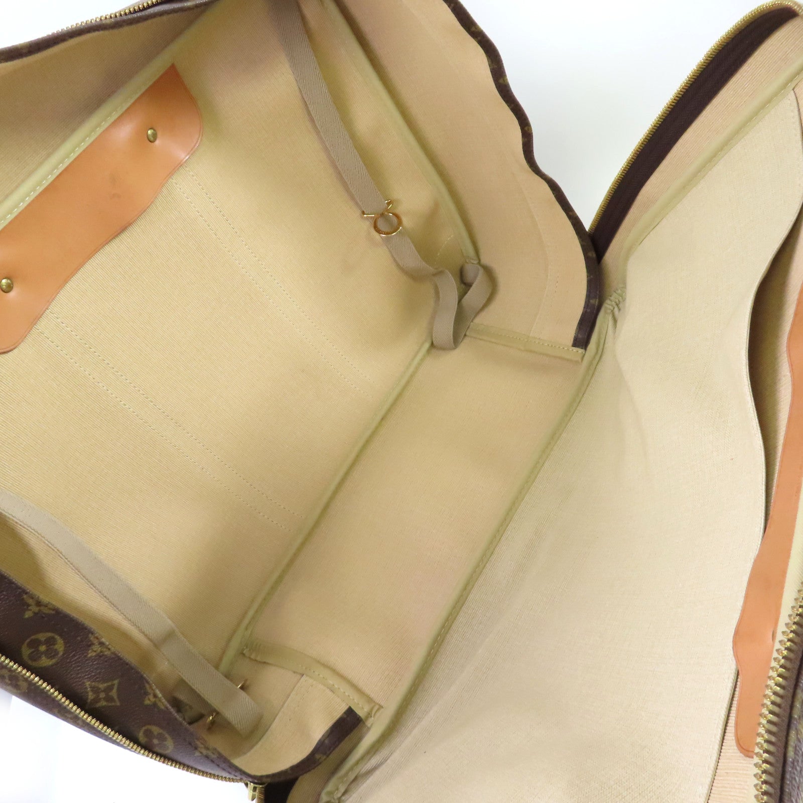 LOUIS VUITTON Monogram Sirius 45 Boston Bag金扣行李袋啡色
