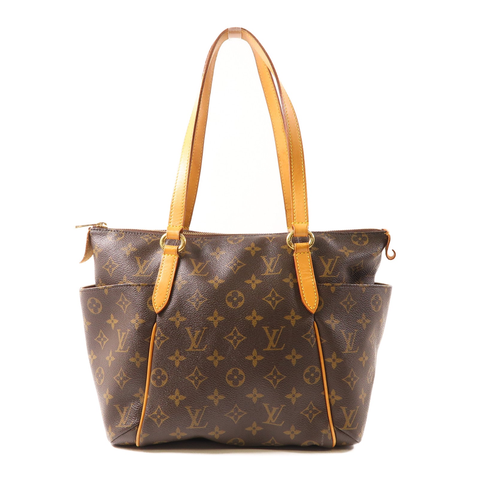 LOUIS VUITTON Monogram Totally金扣肩背袋啡色