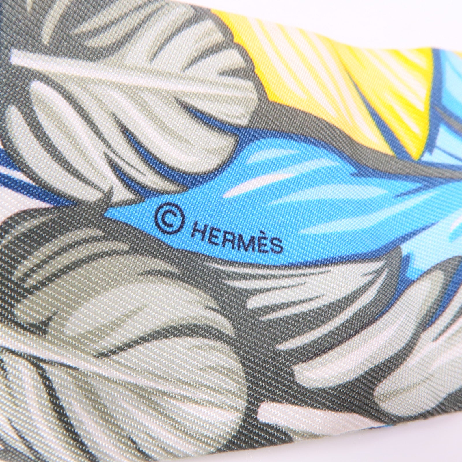 HERMES 絲質Twilly絲巾