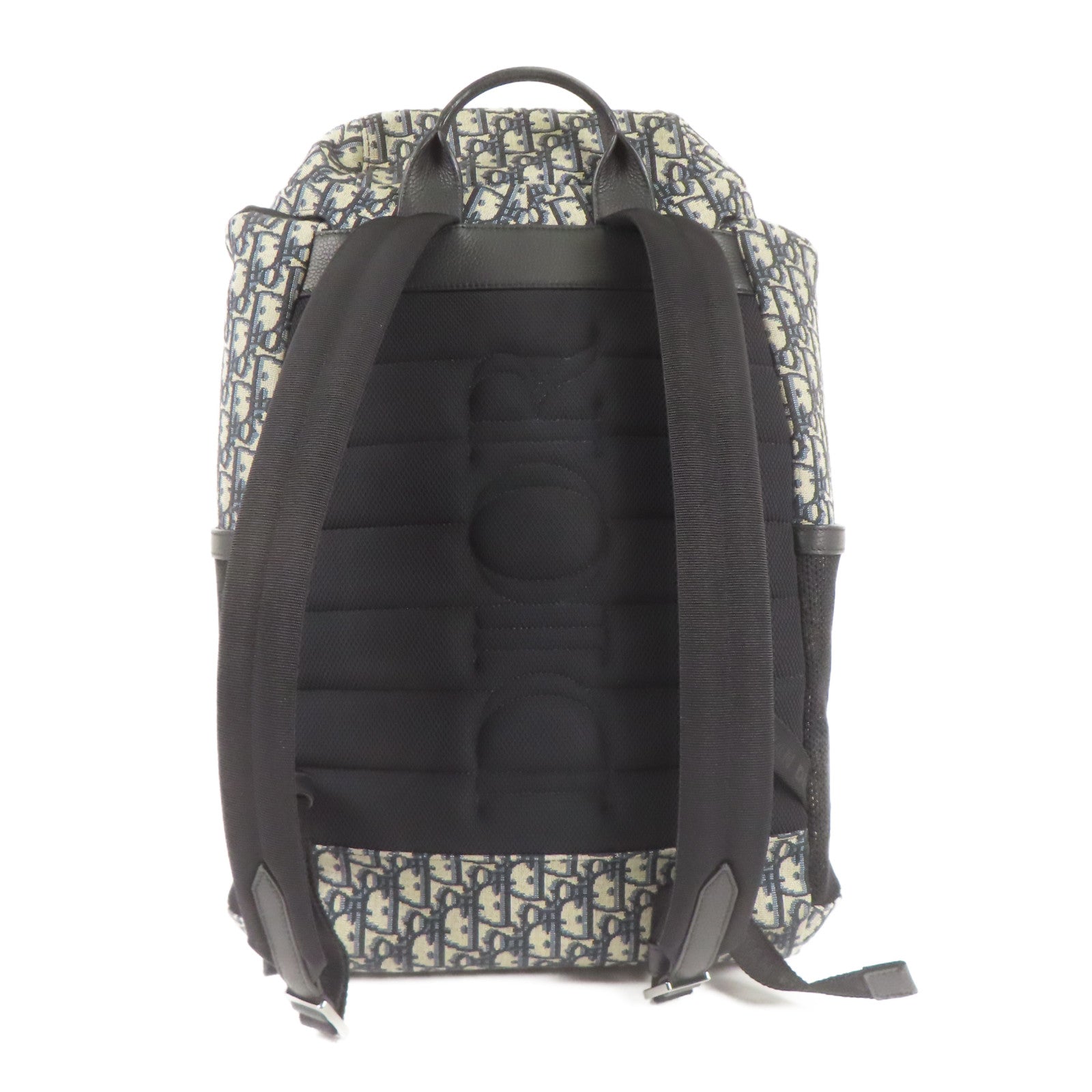 Dior 帆布Rucksack銀扣背包