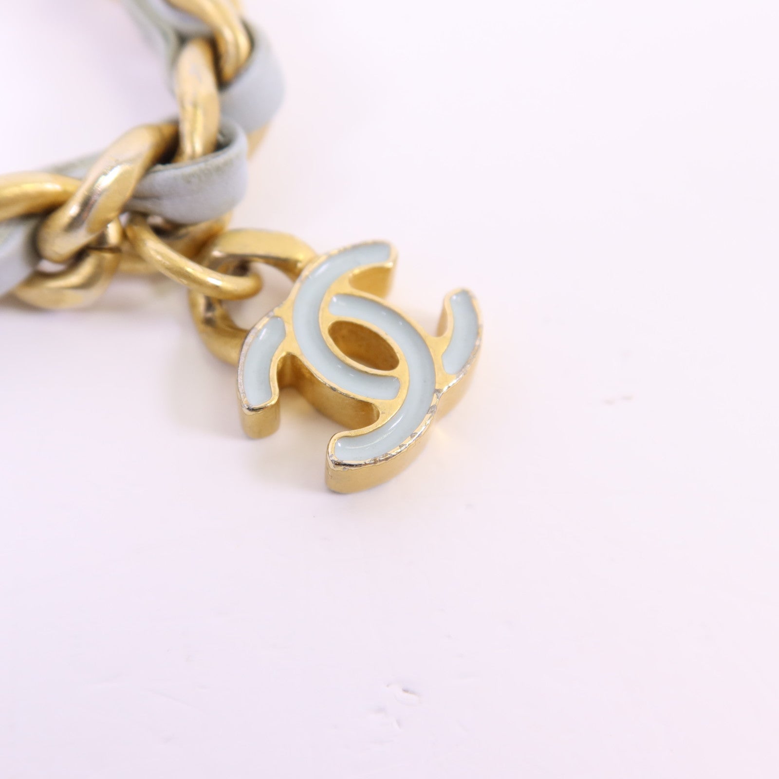 CHANEL 【激減優惠】牛皮皮革Chain Shoulder Bag金扣鏈帶肩背袋