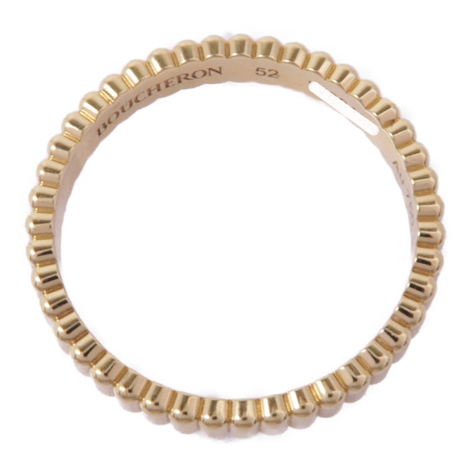 Boucheron 18K黃金Ring戒指Boucheron#52/US#6