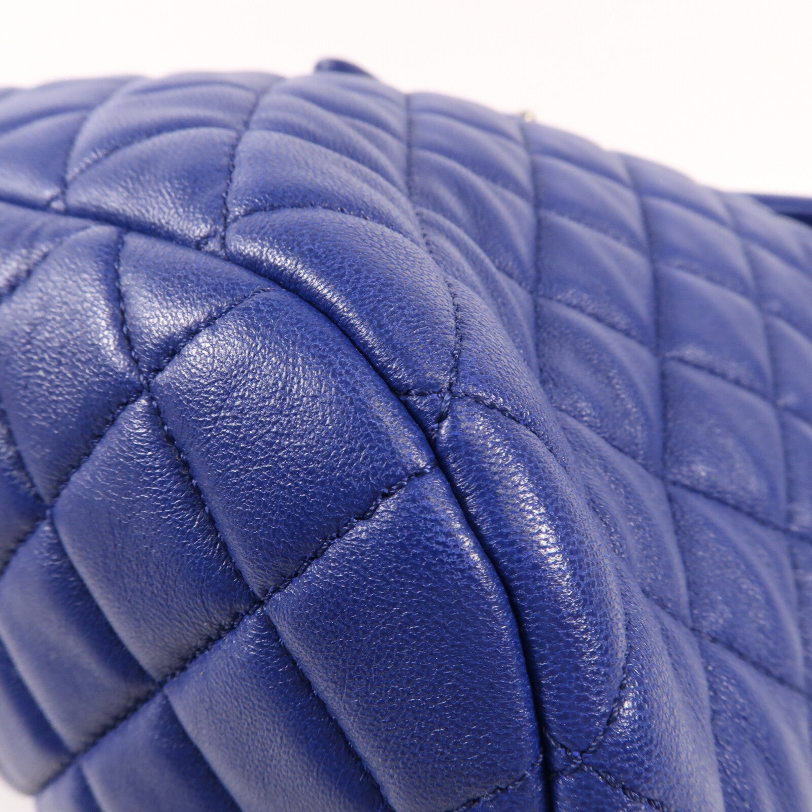 CHANEL 羊皮皮革Backpack銀扣背包