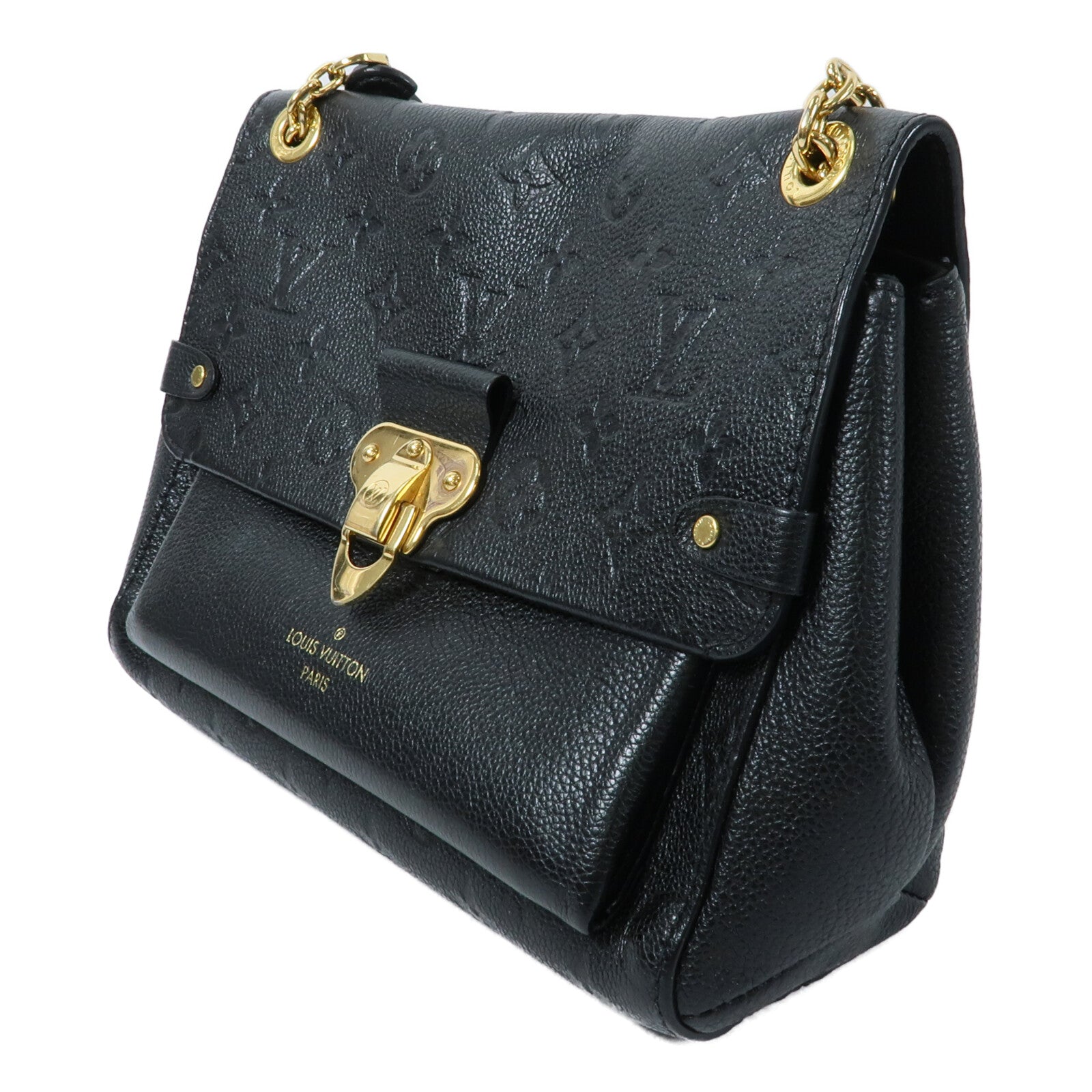 LOUIS VUITTON Monogram Empreinte Vavin PM鏈帶肩背袋