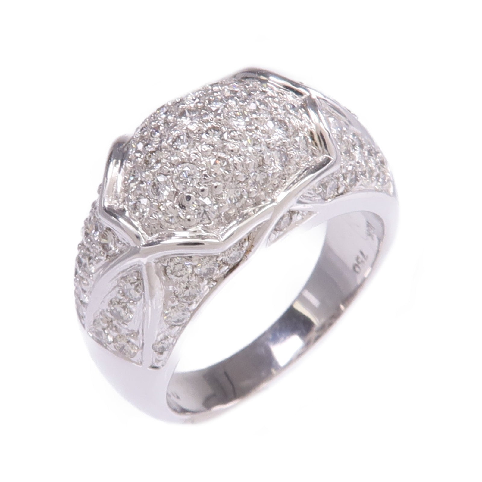 JEWELRY 18K白金Diamond Ring鑽石戒指US#5.75