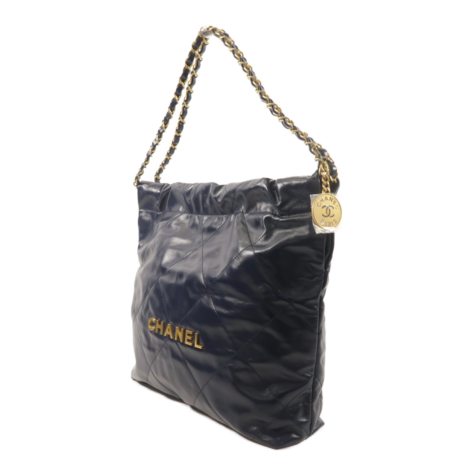 CHANEL 牛皮皮革C22 Small鏈帶肩背袋