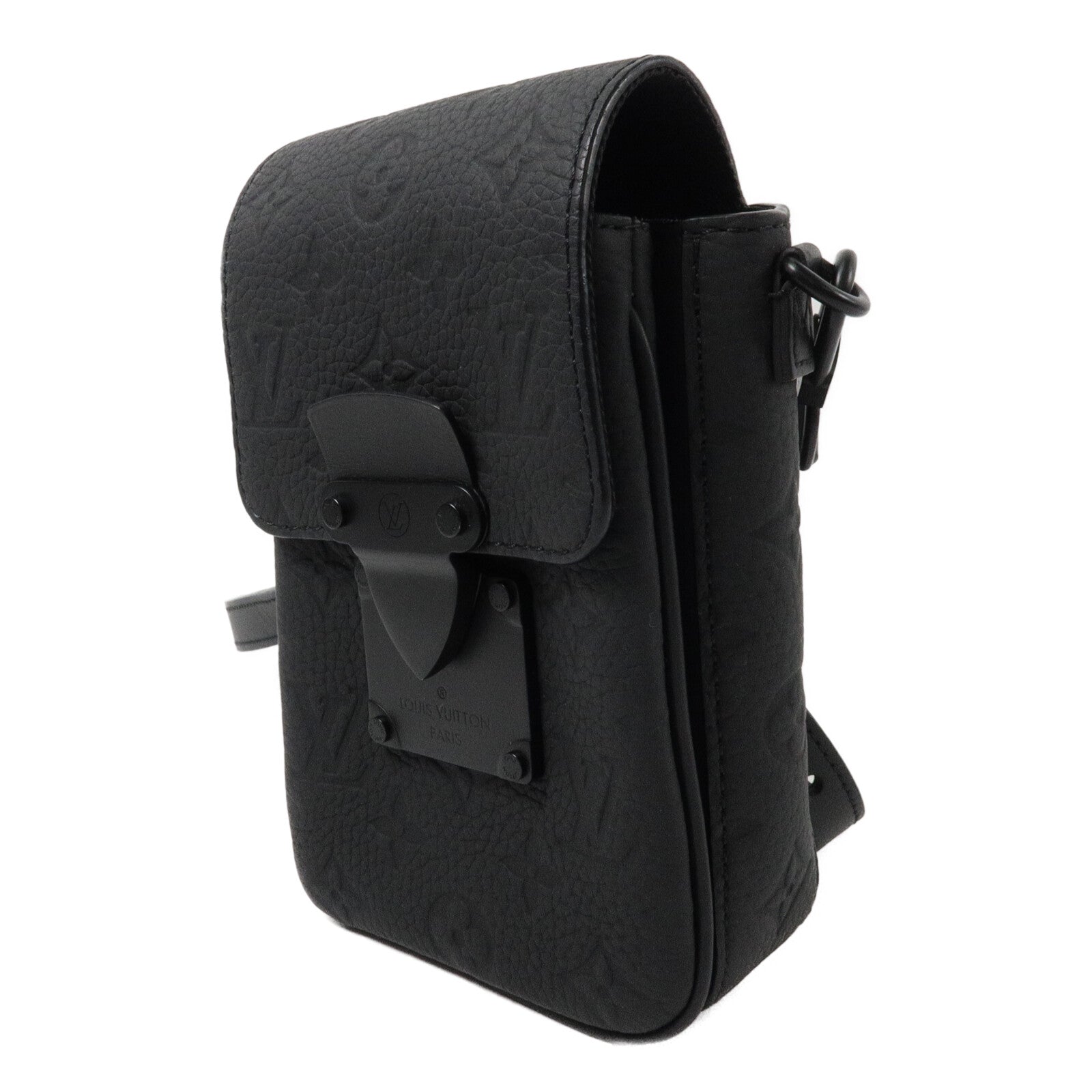 LOUIS VUITTON Monogram Taurillon S-Lock肩背袋