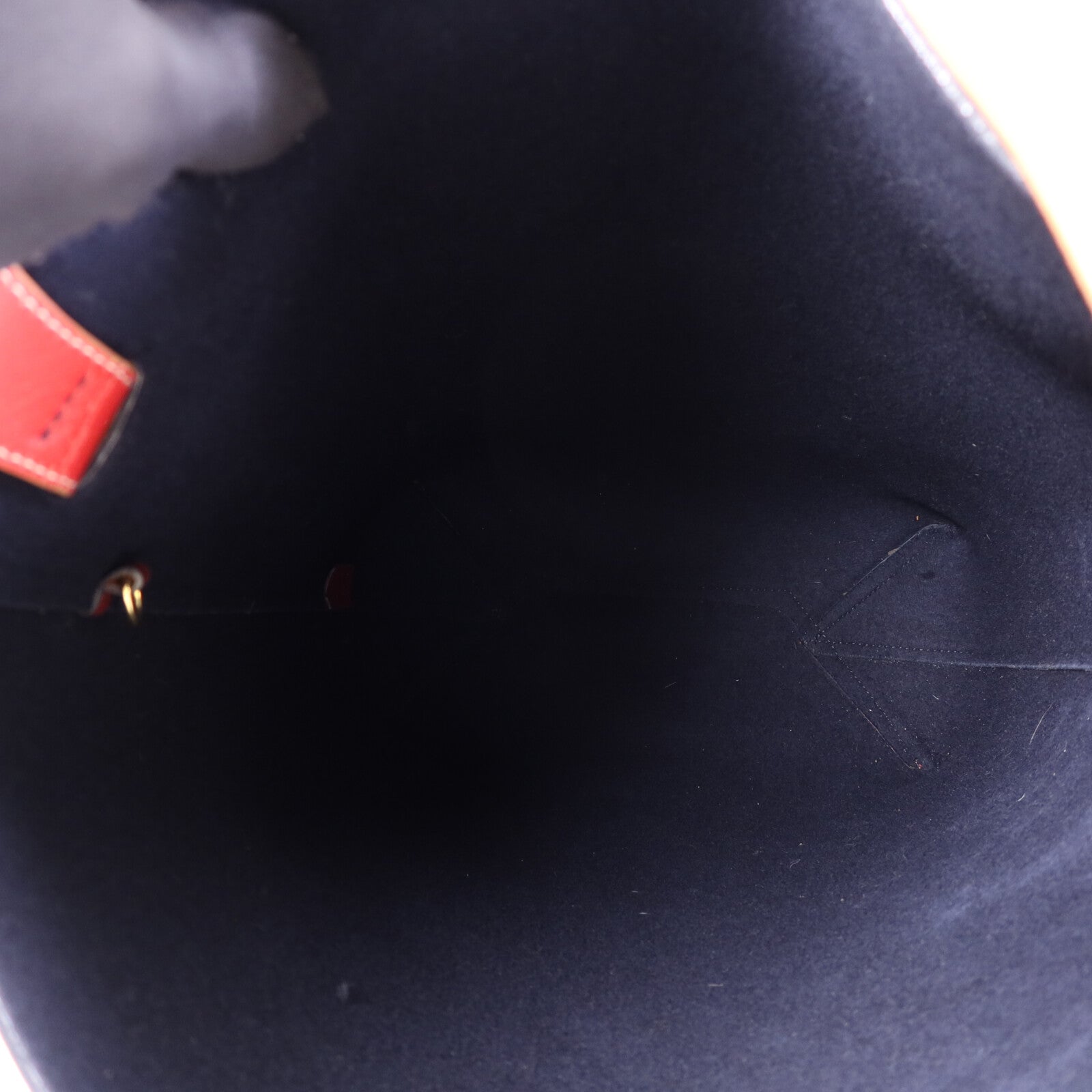 CELINE 牛皮皮革Twisted Cabas金扣肩背袋