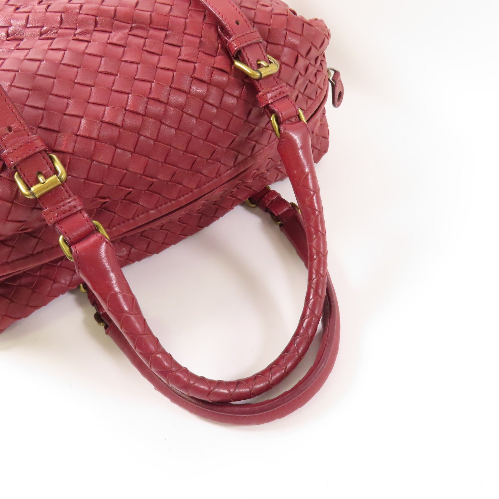 BOTTEGA VENETA 羊皮皮革Shoulder Bag金扣肩背袋