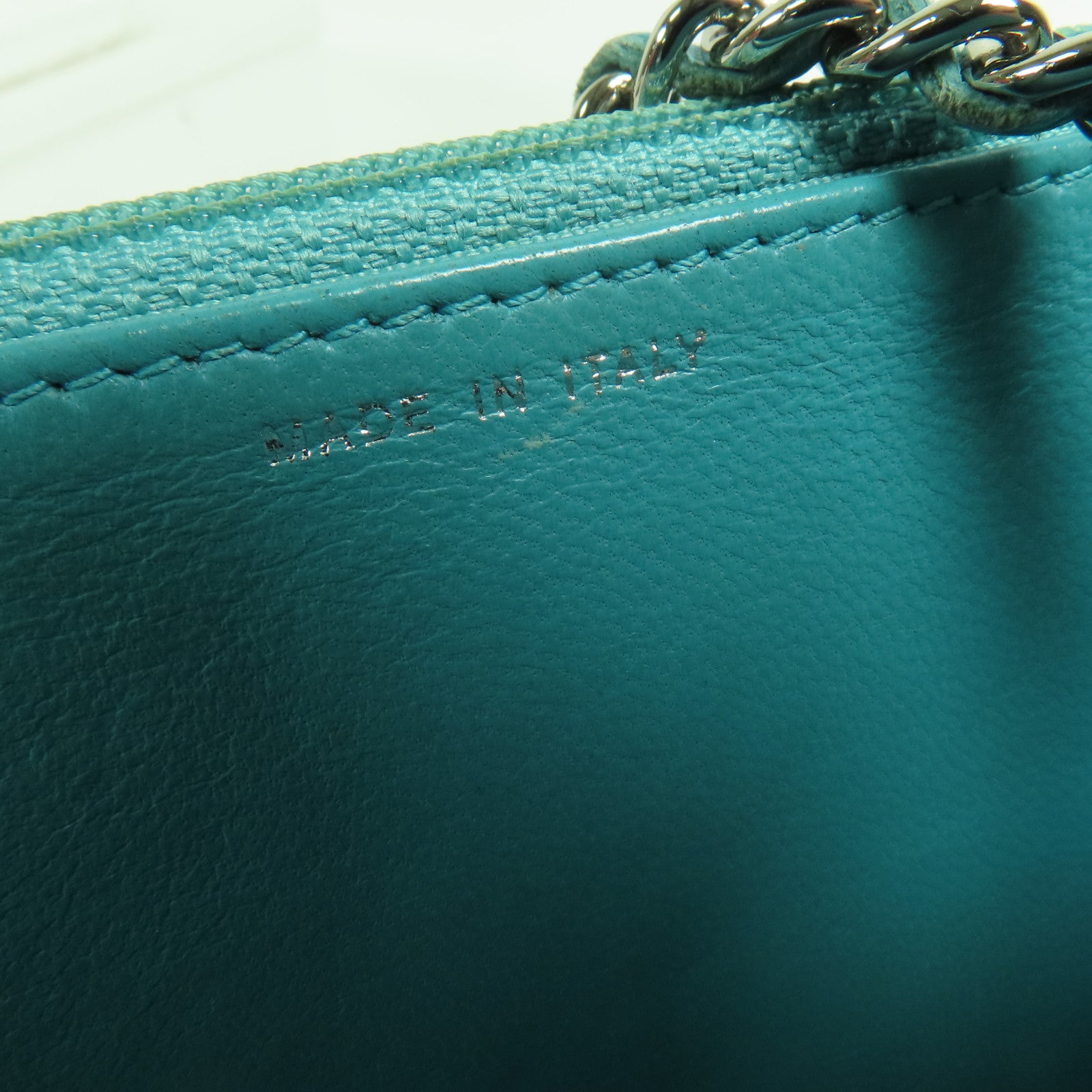 CHANEL 羊皮皮革WOC Wallet On Chain銀扣鏈帶肩背袋