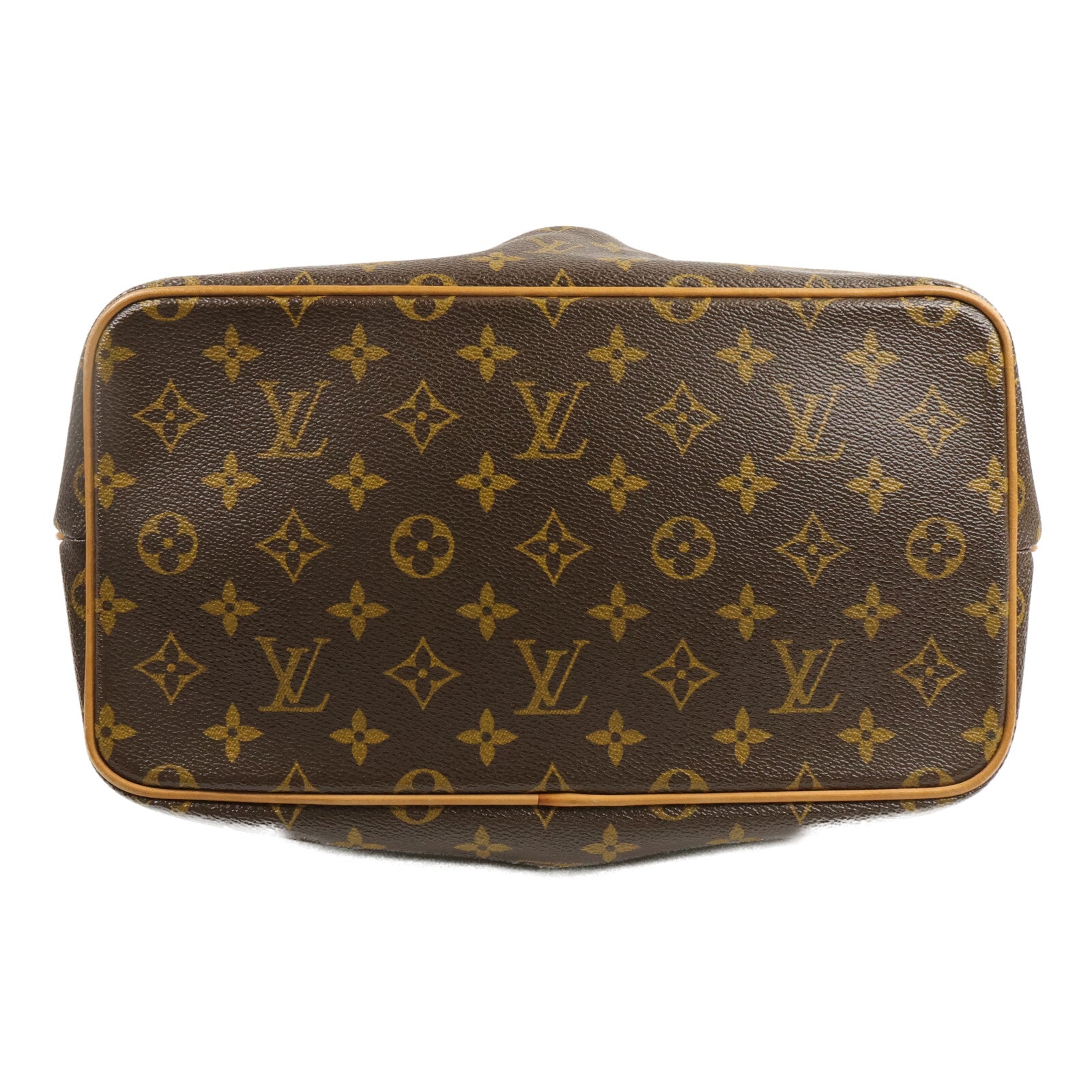 LOUIS VUITTON Monogram Palermo PM金扣手挽肩背兩用袋棕色