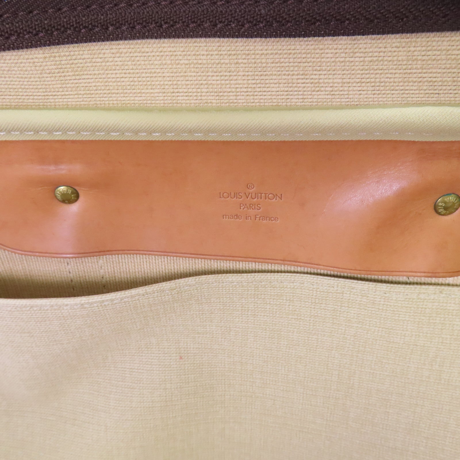 LOUIS VUITTON Monogram Sirius 45 Boston Bag金扣行李袋啡色