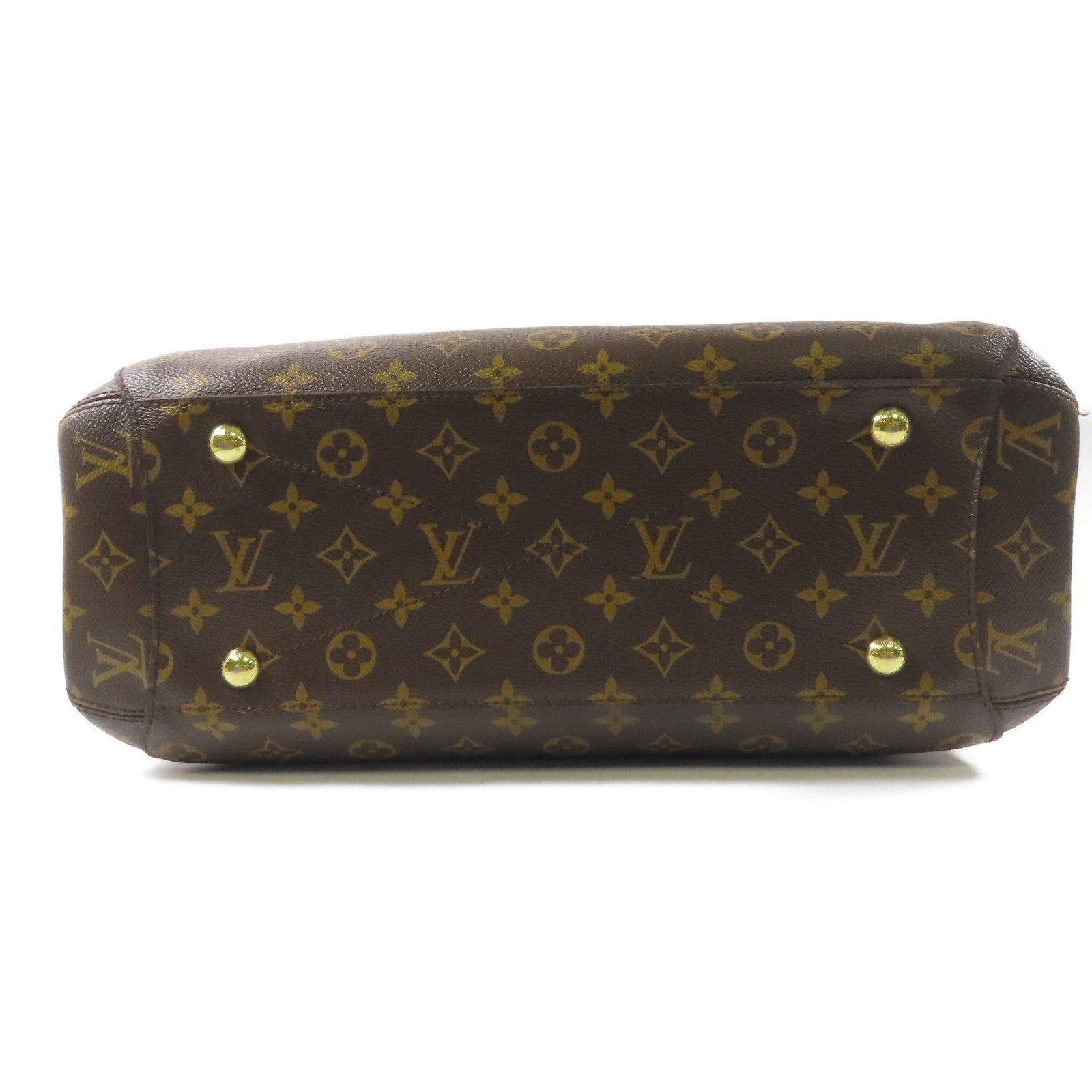 LOUIS VUITTON Monogram Montaigne GM金扣手挽肩背兩用袋
