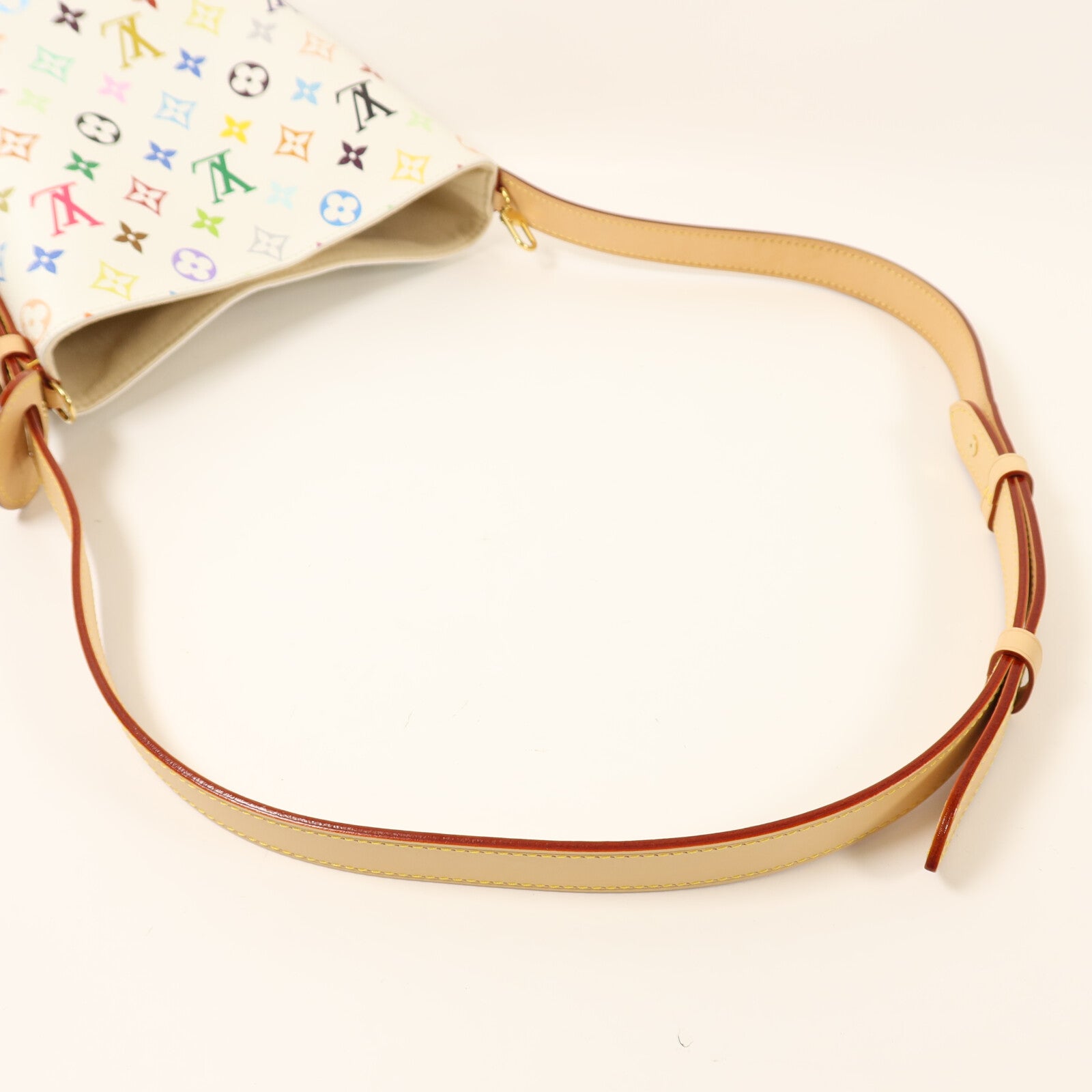 LOUIS VUITTON Monogram Multicolore LV x TM All In BB金扣手挽肩背兩用袋
