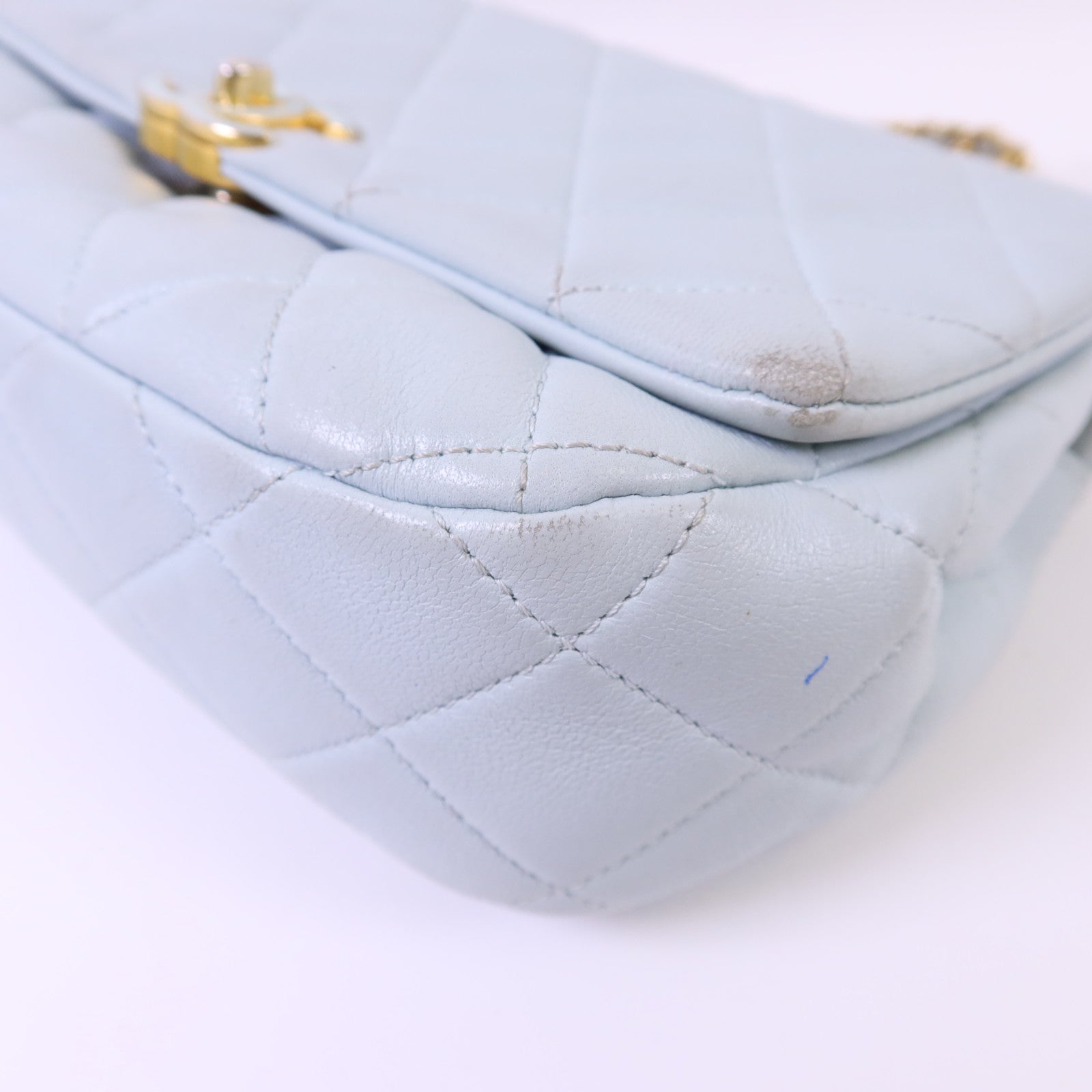 CHANEL 【激減優惠】牛皮皮革Chain Shoulder Bag金扣鏈帶肩背袋