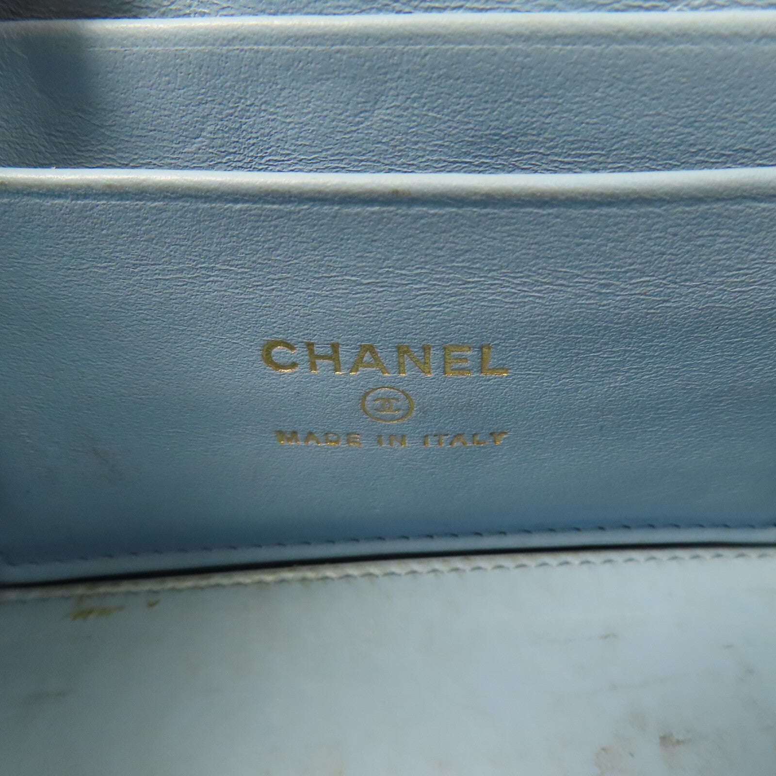 CHANEL 牛皮皮革Vanity Case With Handle鏈帶手挽肩背兩用袋