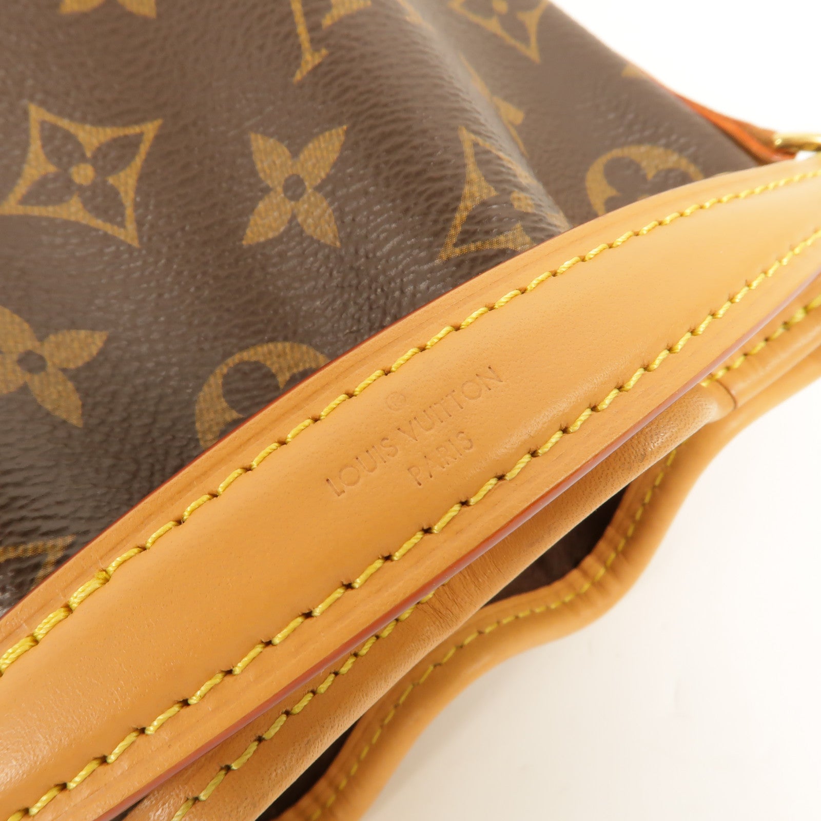 LOUIS VUITTON Monogram Nano Noe金扣手挽肩背兩用袋