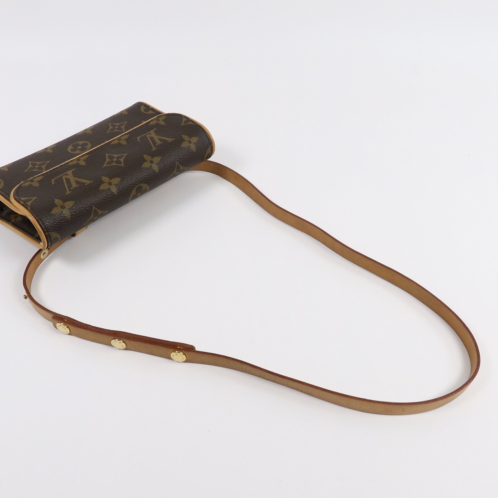 LOUIS VUITTON Monogram Pochette Florentine腰包