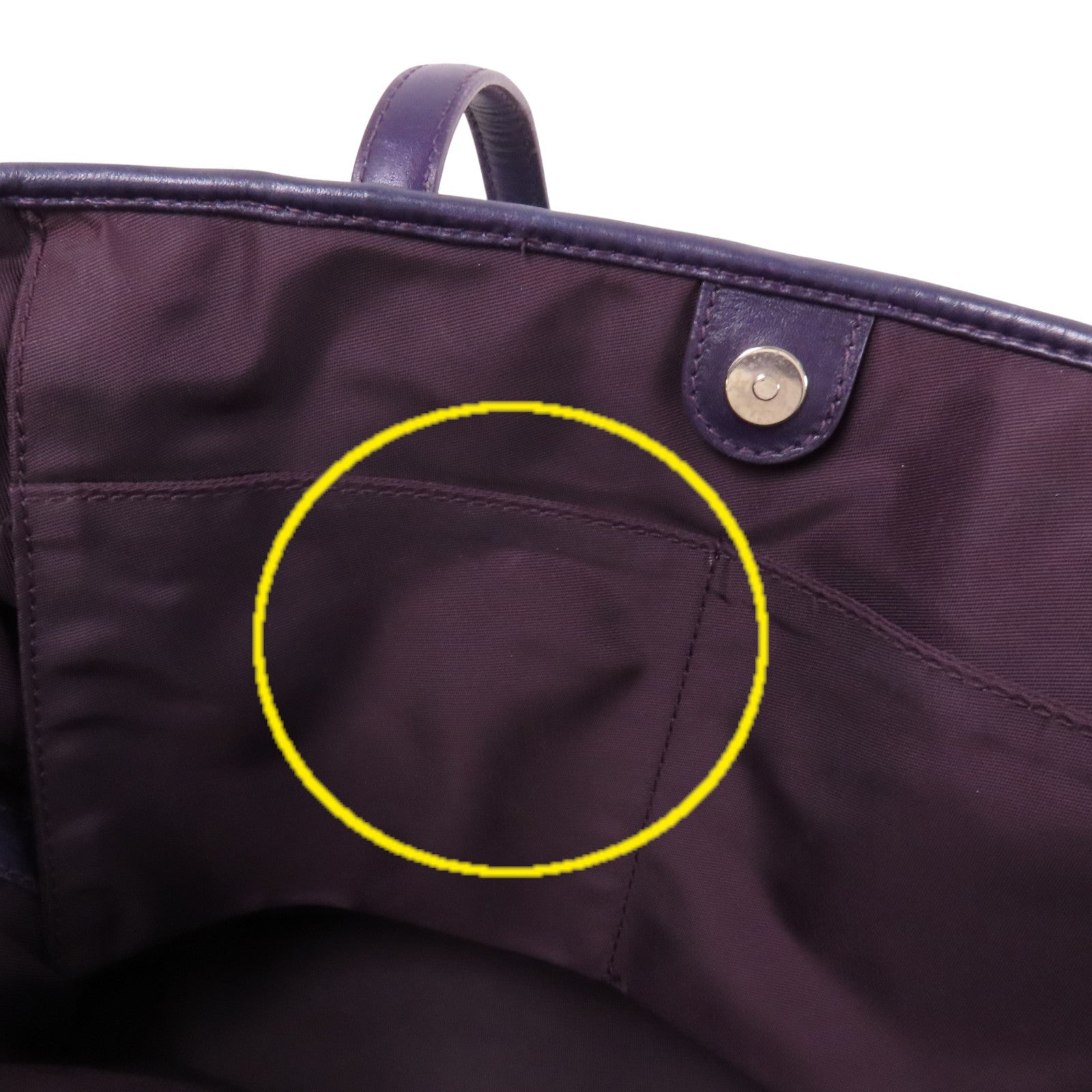Dior 【激減優惠】牛皮皮革Tote Bag銀扣肩背袋