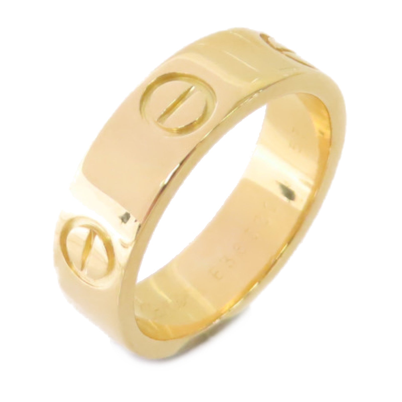 CARTIER 18K黃金Love Ring戒指Cartier#53/US#6.25