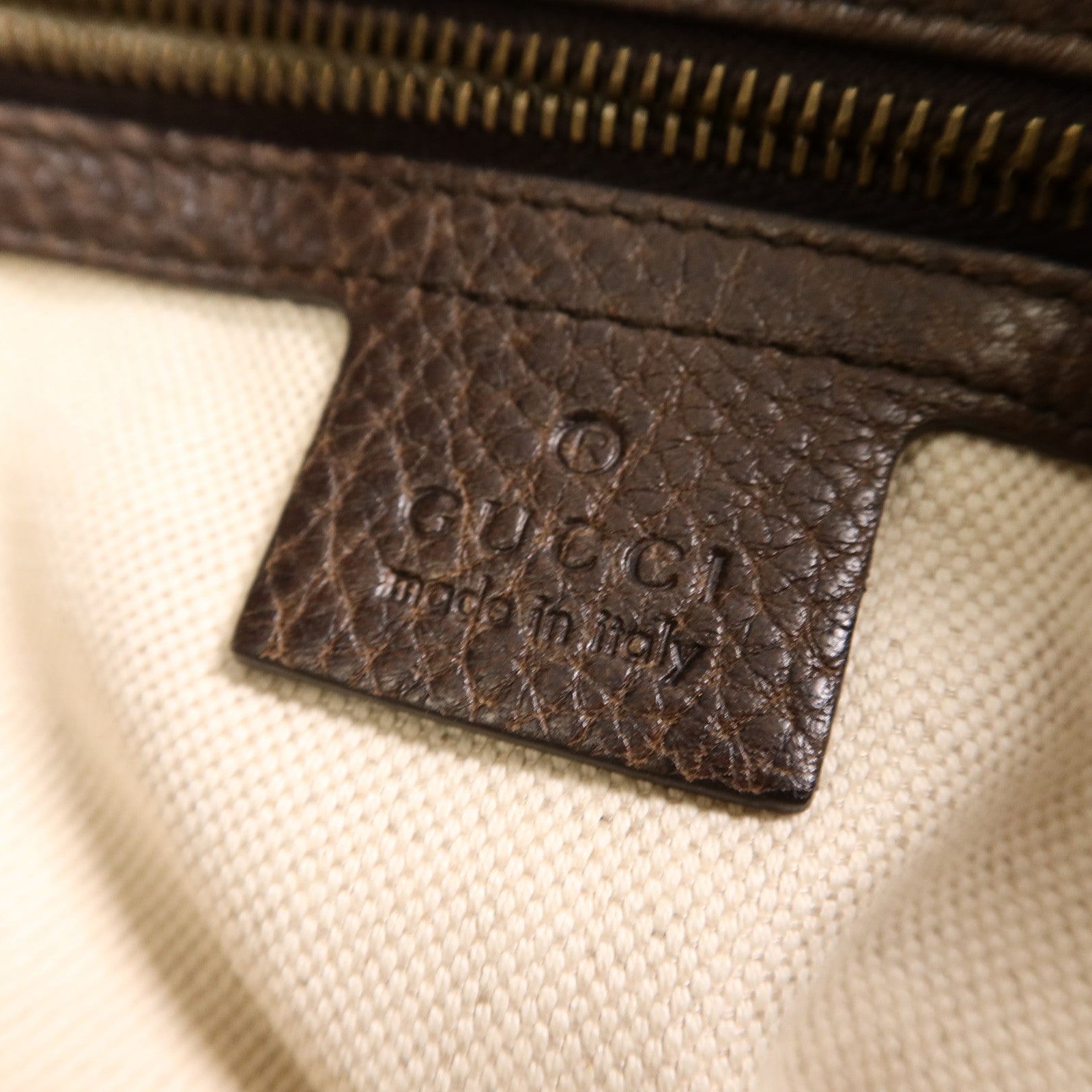 GUCCI 帆布Shoulder Bag肩背袋