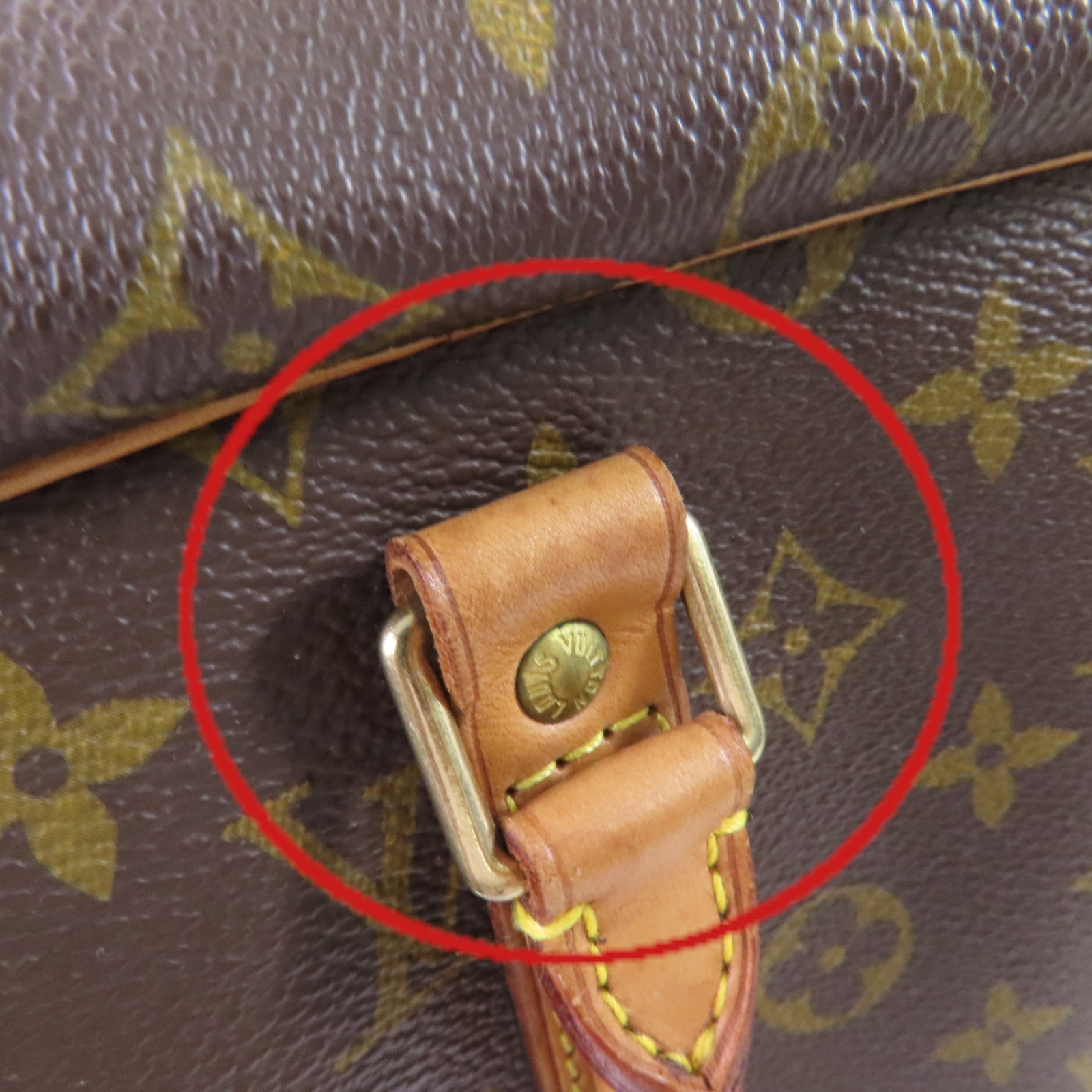 LOUIS VUITTON Monogram Sirius 45 Boston Bag金扣行李袋啡色