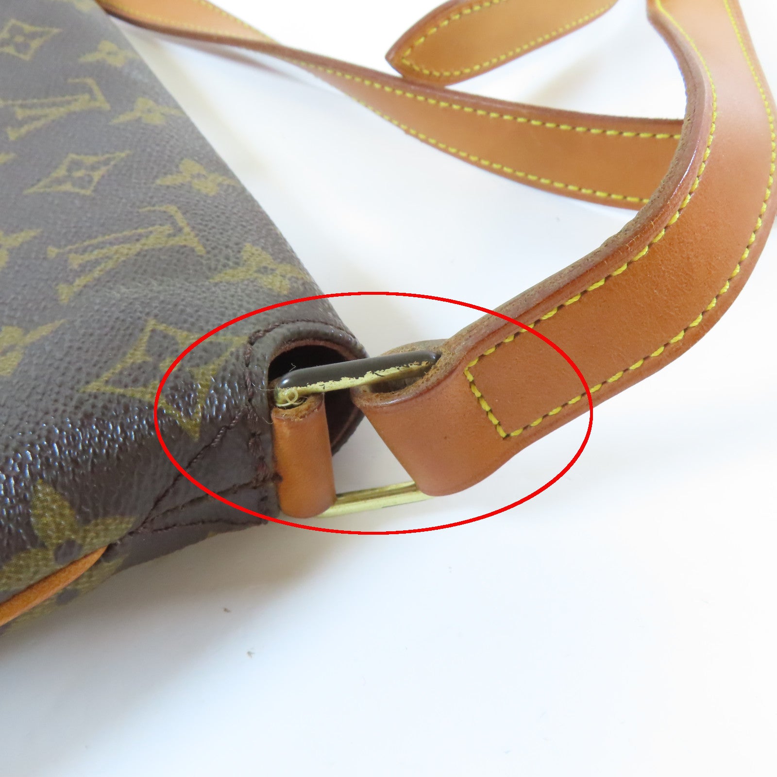 LOUIS VUITTON 【激減優惠】Monogram Musette Salsa金扣肩背袋啡色