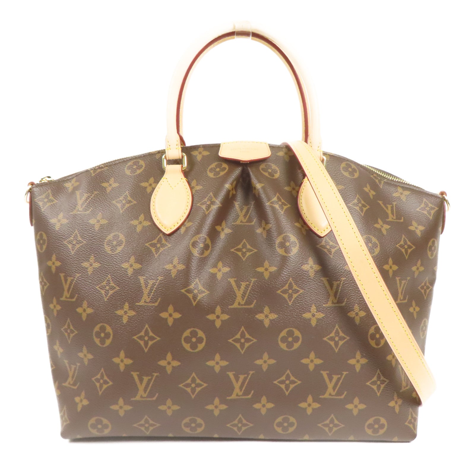 LOUIS VUITTON Monogram Boetie金扣手挽肩背兩用袋