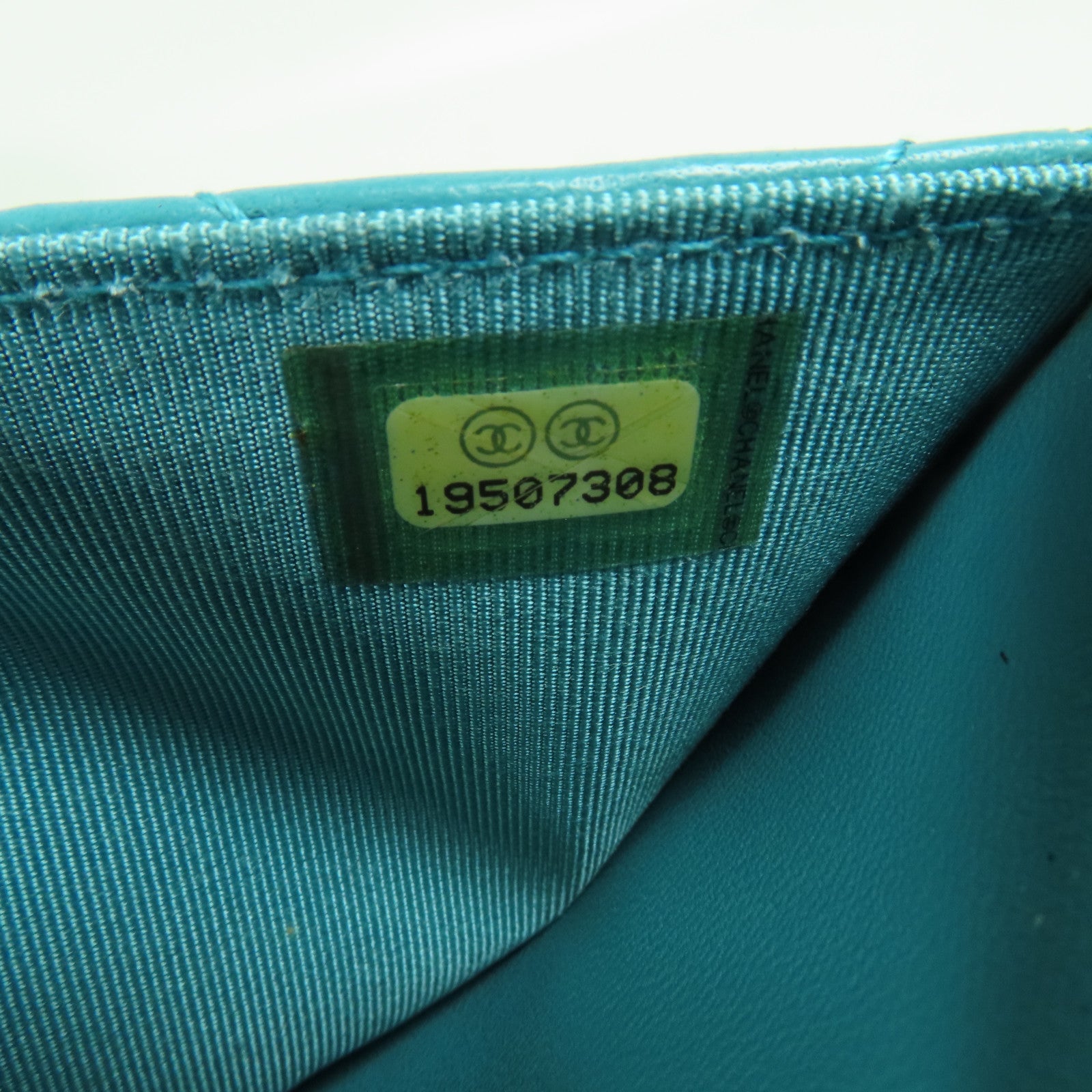 CHANEL 羊皮皮革WOC Wallet On Chain銀扣鏈帶肩背袋