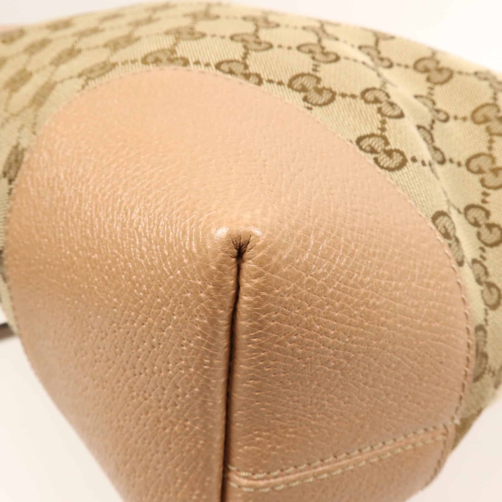 GUCCI 帆布2 Way Shoulder金扣手挽肩背兩用袋