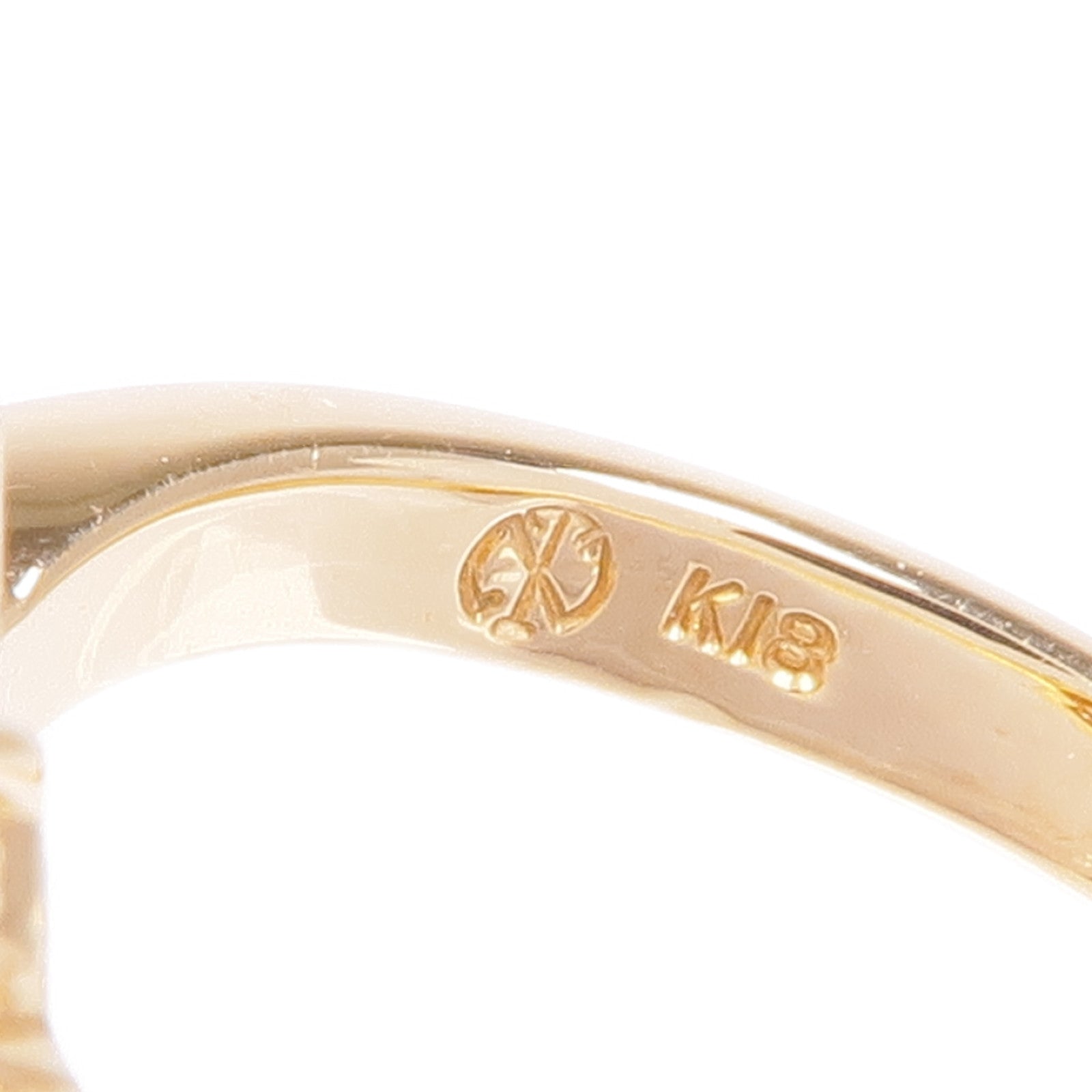 JEWELRY 18K黃金Diamond Ring鑽石戒指US#4.5