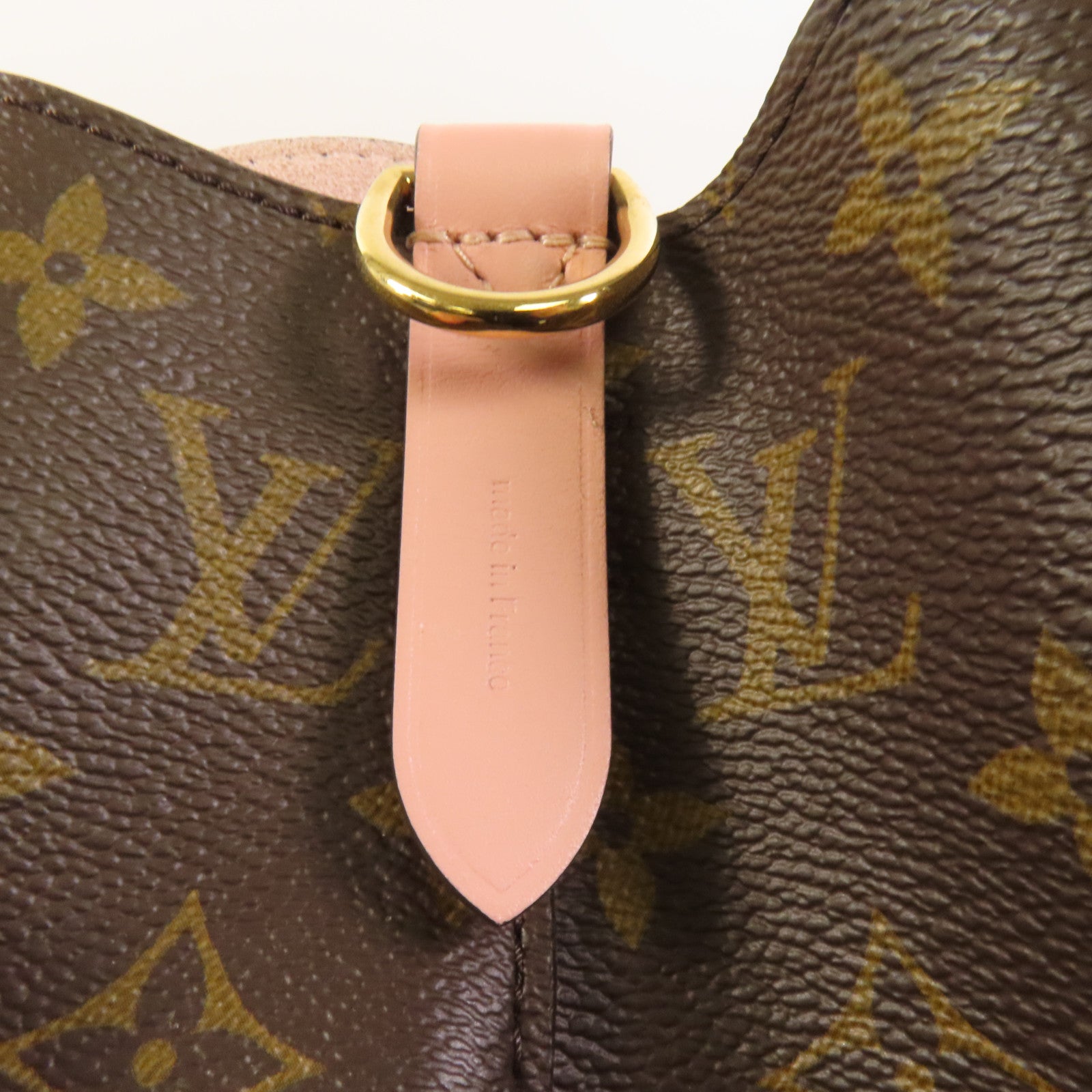 LOUIS VUITTON Monogram Empreinte NeoNoe MM金扣肩背袋