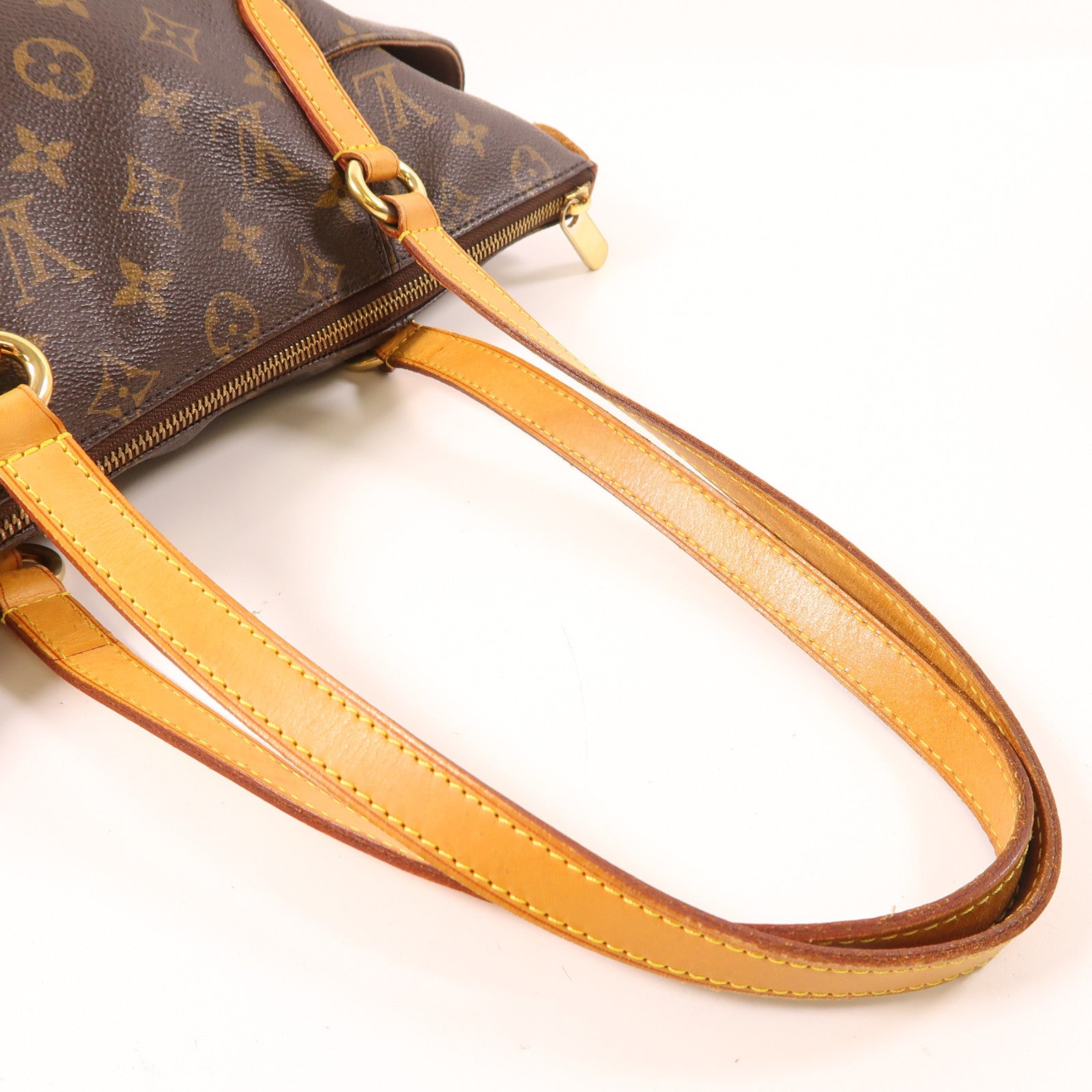 LOUIS VUITTON Monogram Totally金扣肩背袋啡色